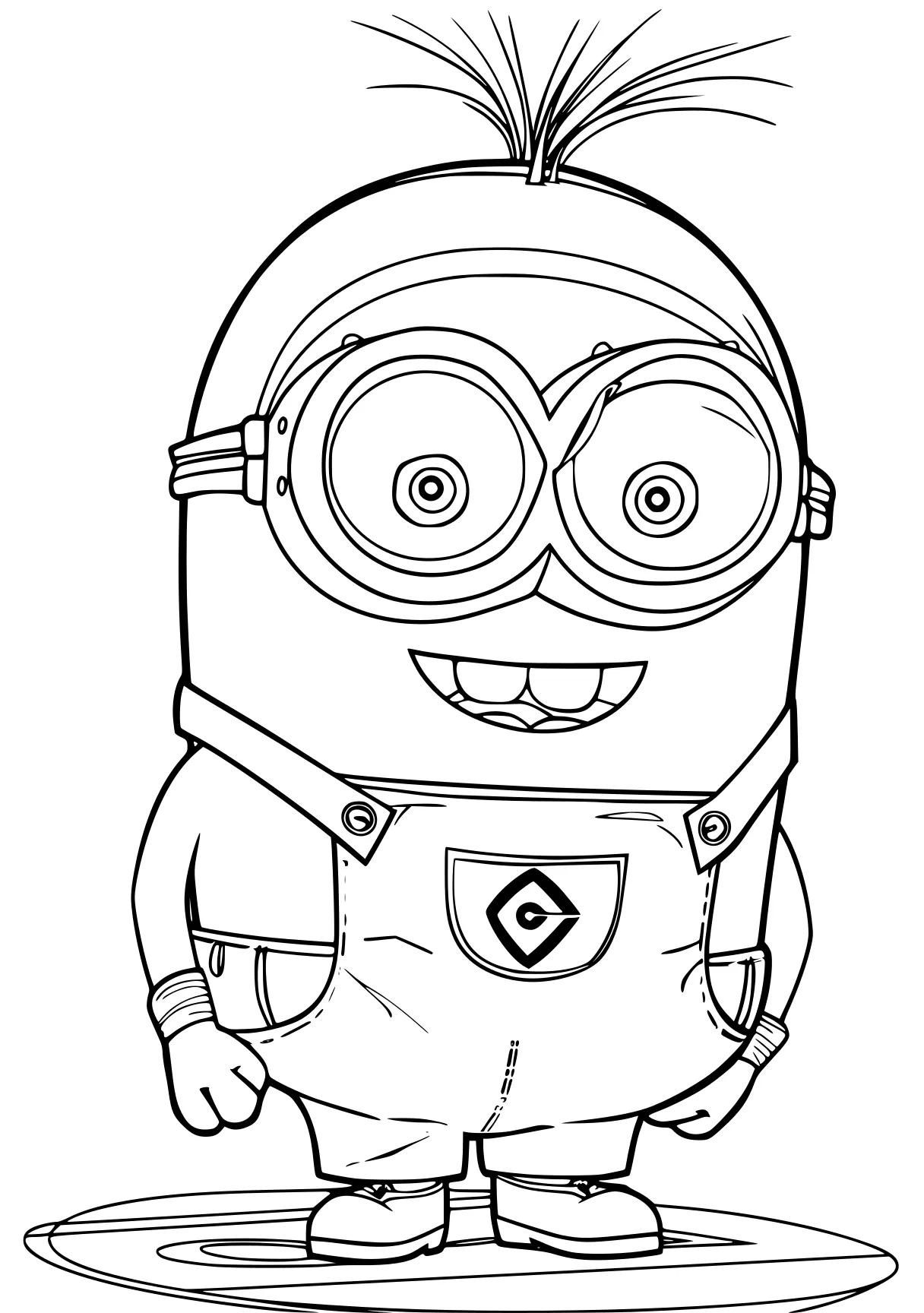 minion coloring sheet minion, minions, pororo, doraemon, free page downloads