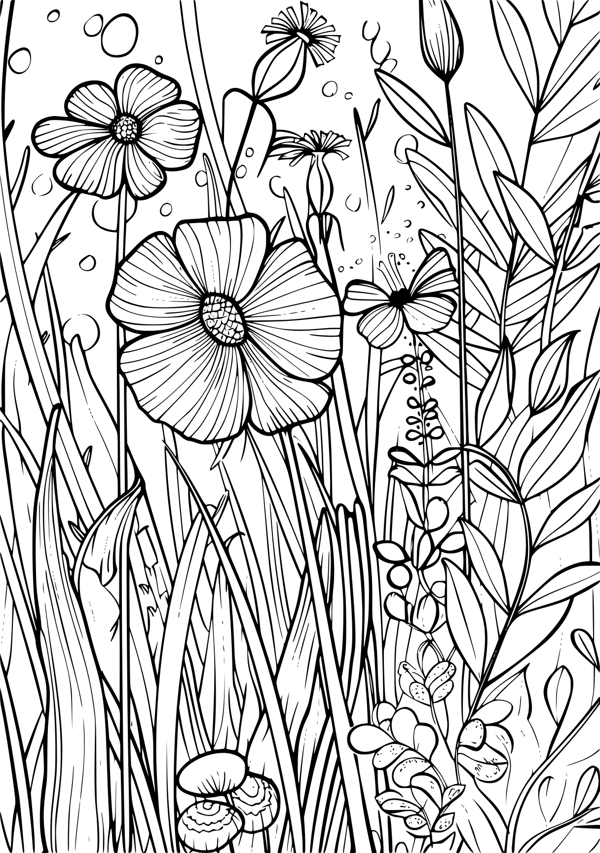 adult coloring pages printable, zentangle, plants, colouring, free page downloads