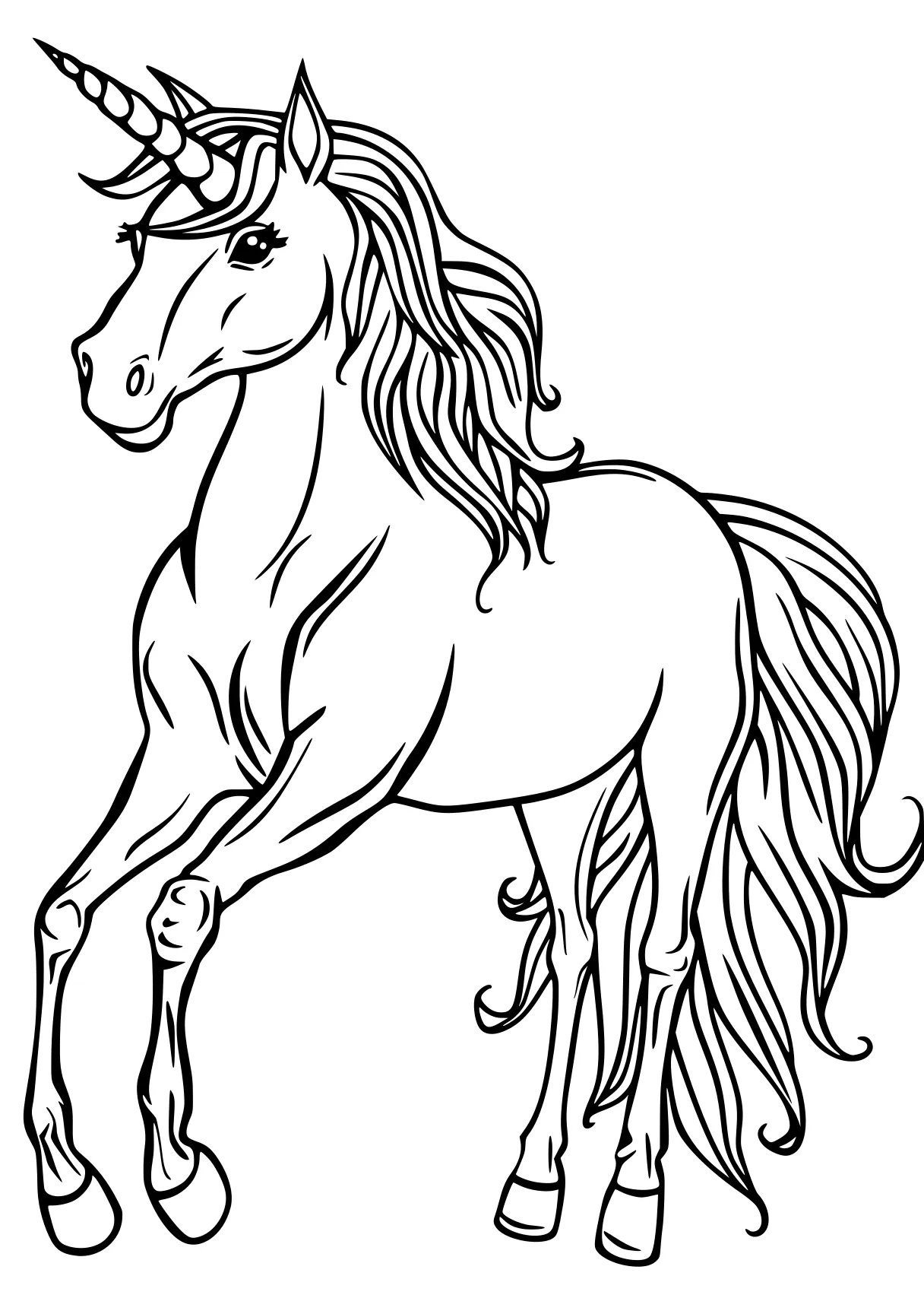 unicorn coloring pages free unicorn, horse, pegasus, pony, alicorn, page downloads