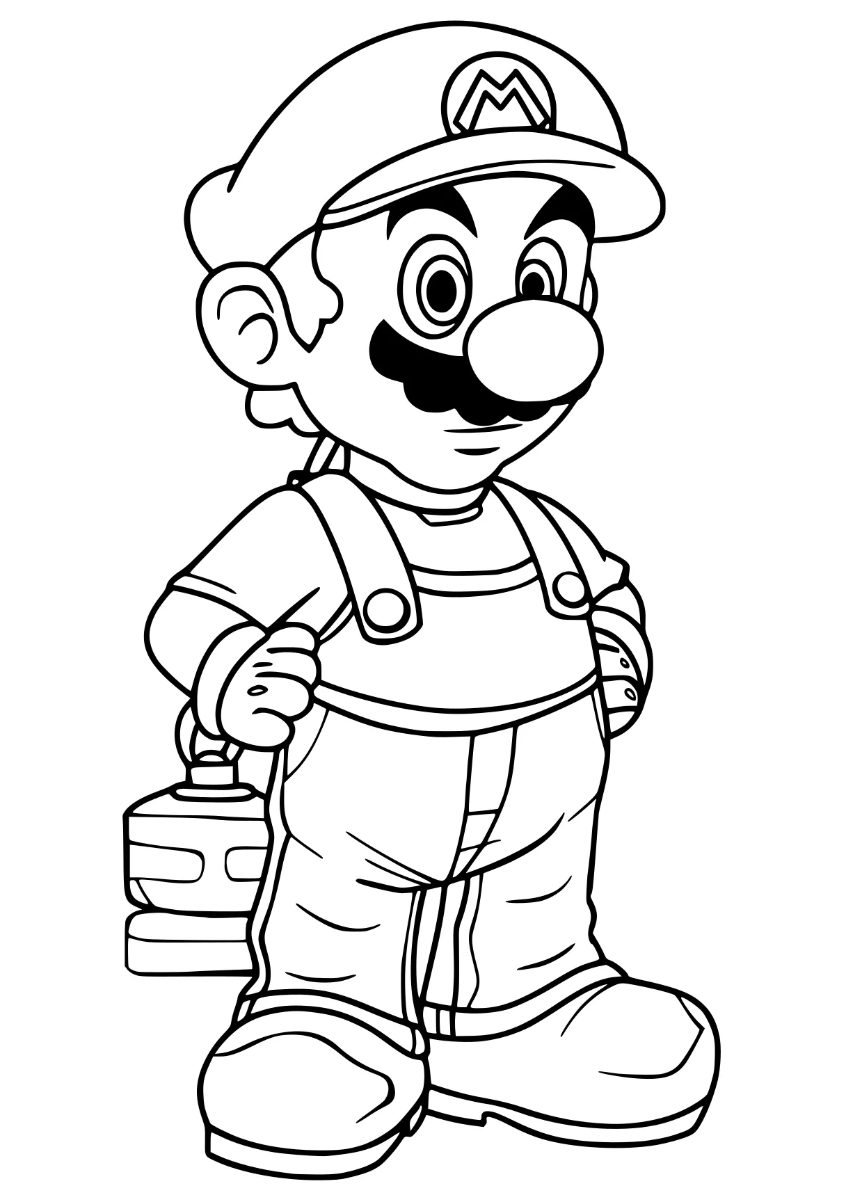 luigi coloring pages mario, luigi, blippi, toad, nintendo, free page downloads