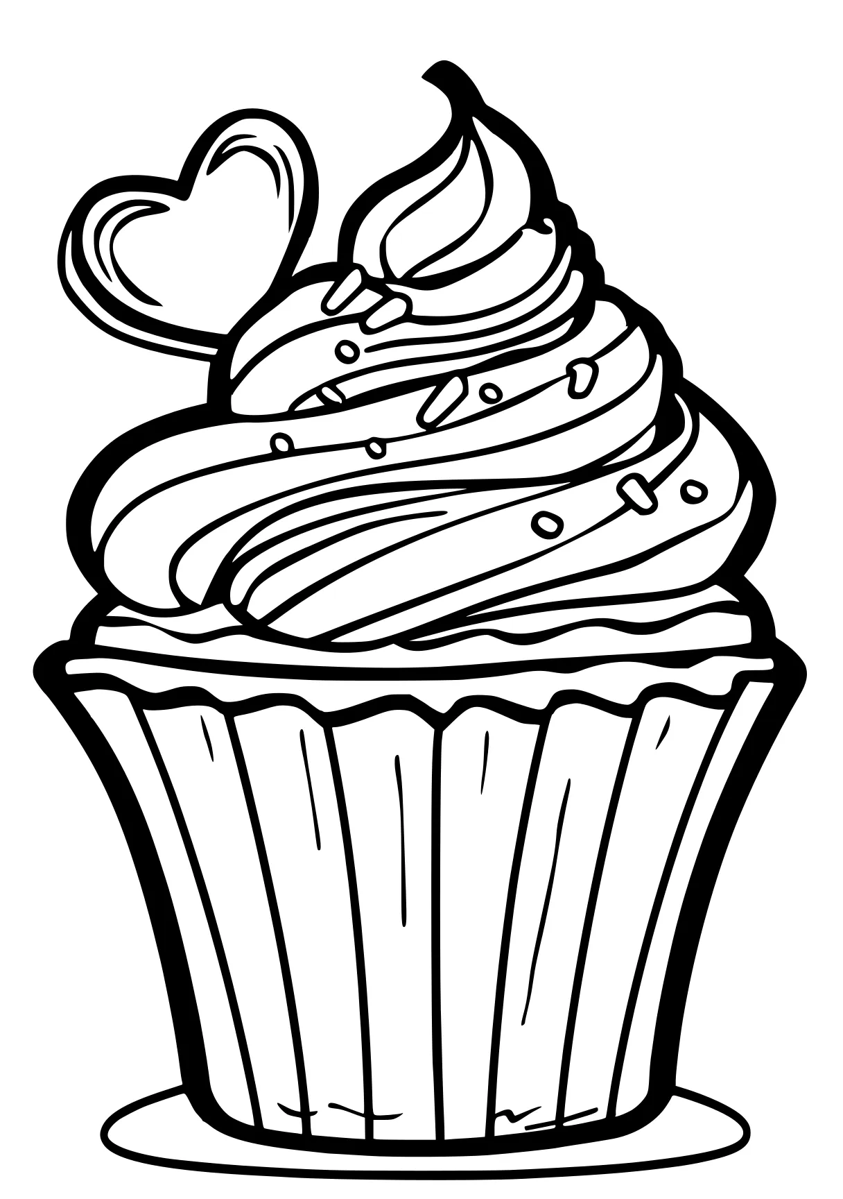 cupcake coloring sheets cupcake, cake, birthday, illustrator, free page downloads