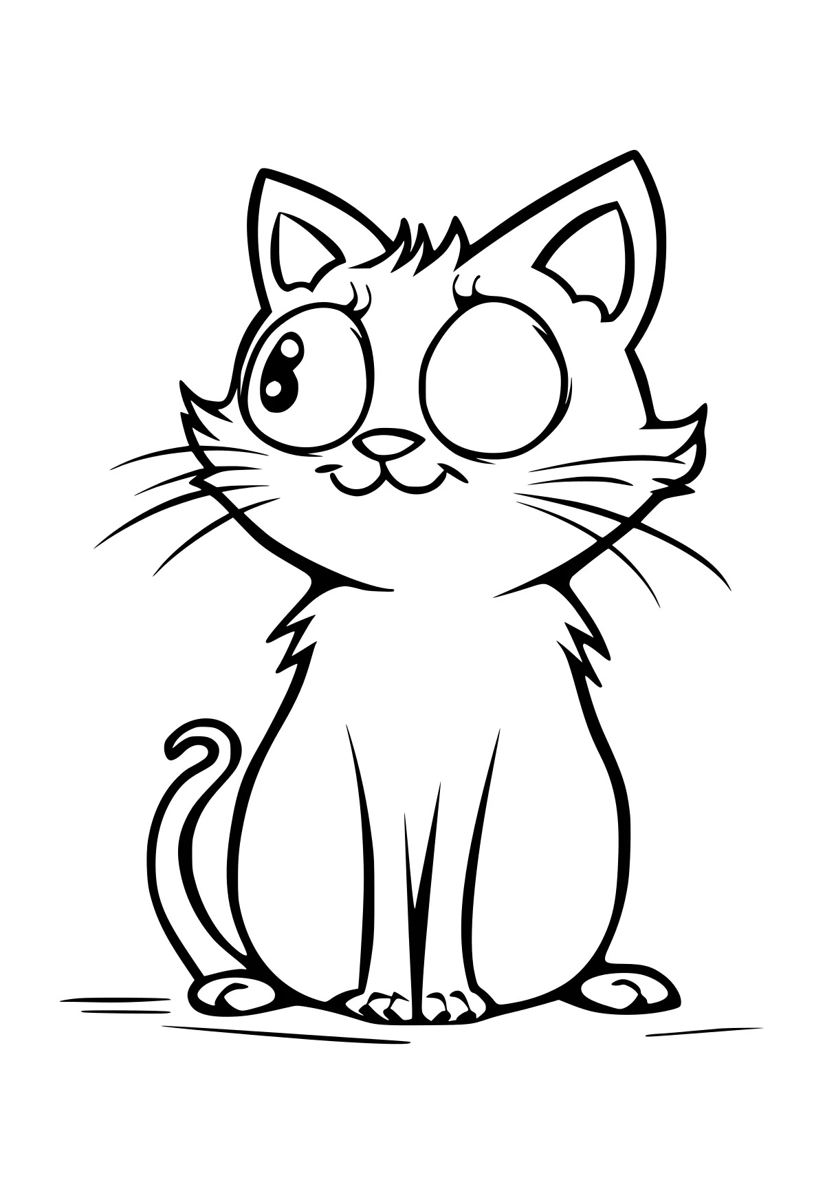 colouring pages cute cat, jigglypuff, mew, kitty, unikitty, free coloring page downloads