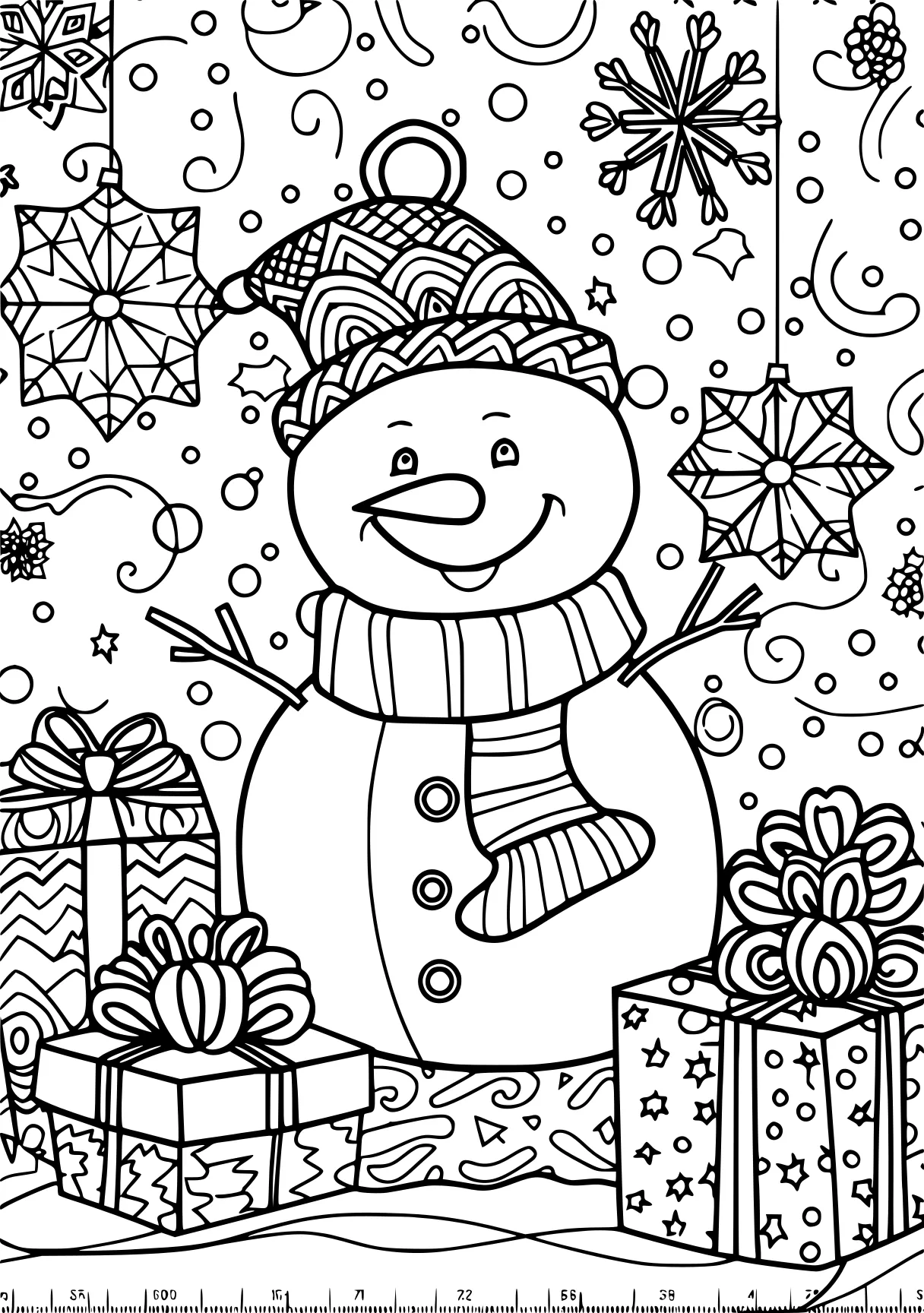 free christmas coloring pages, snowman, december, colouring, page downloads