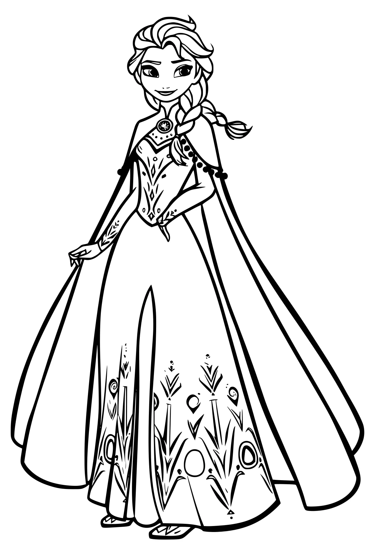 elsa frozen coloring pages rosalina, widow, fairy, cinderella, free page downloads