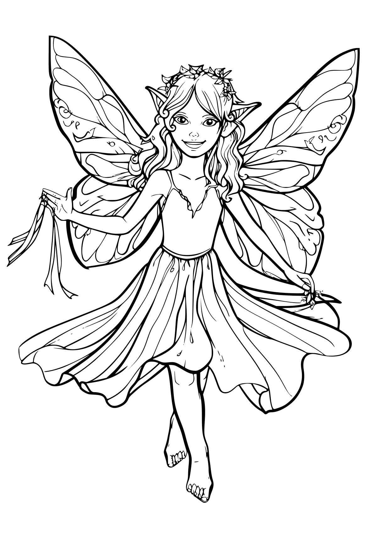 fairy coloring sheets fairy, butterfly, wings, butterflies, winx, free page downloads