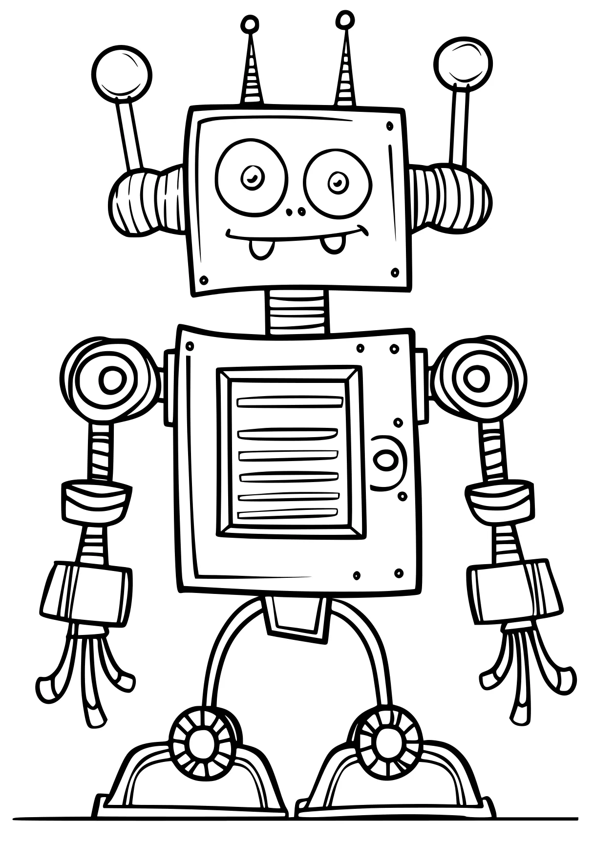 robot coloring pages robot, bots, illustrator, machine, notability, free page downloads