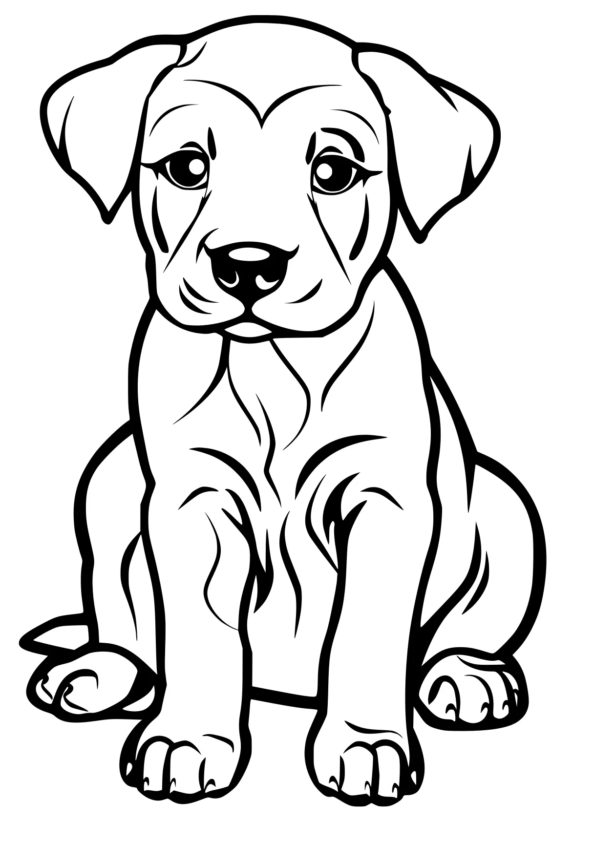 puppy pictures to color retriever, puppy, dog, clifford, illustrator, free coloring page downloads