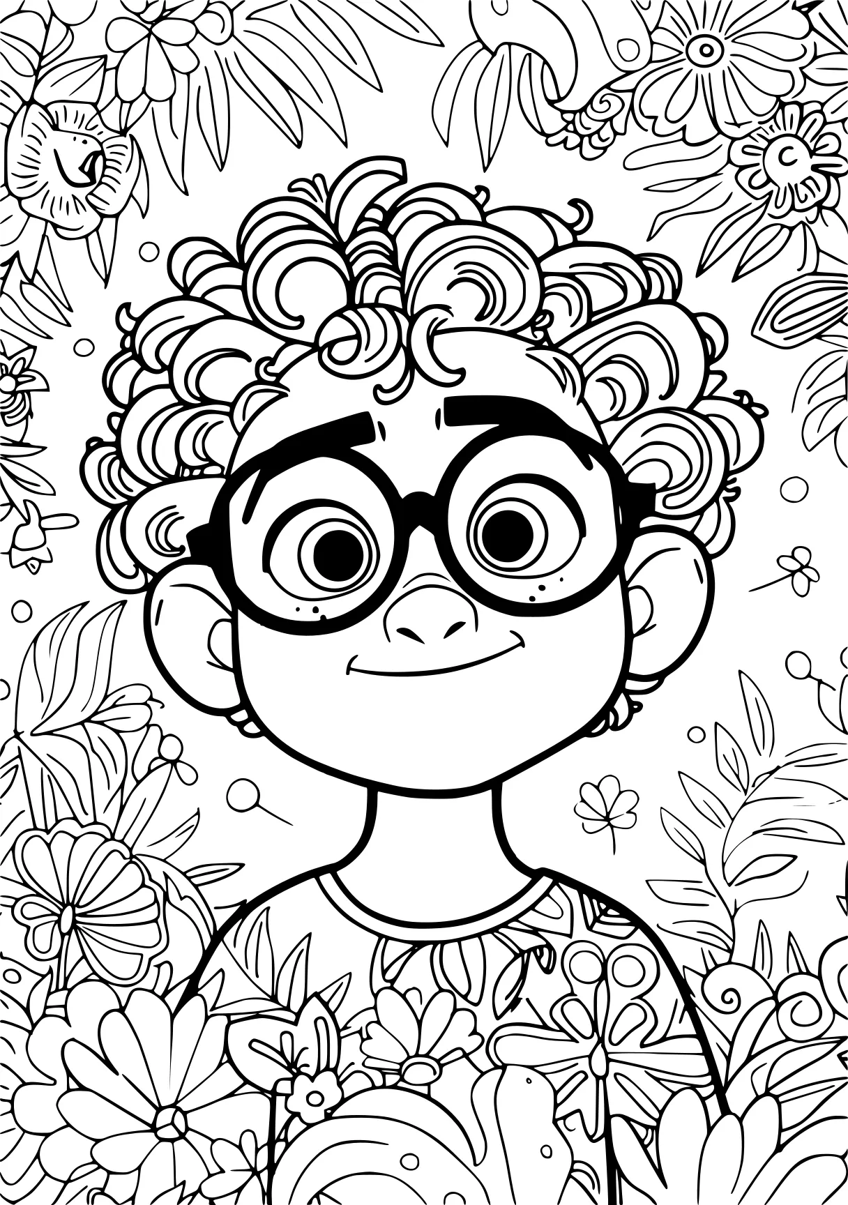 encanto colouring pages, coloring, colouring, daisy, free coloring page downloads