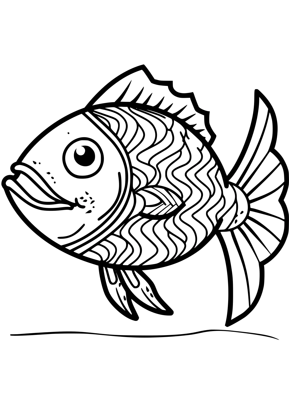 coloring pages free fish, nemo, illustrator, tanjiro, guppies, page downloads