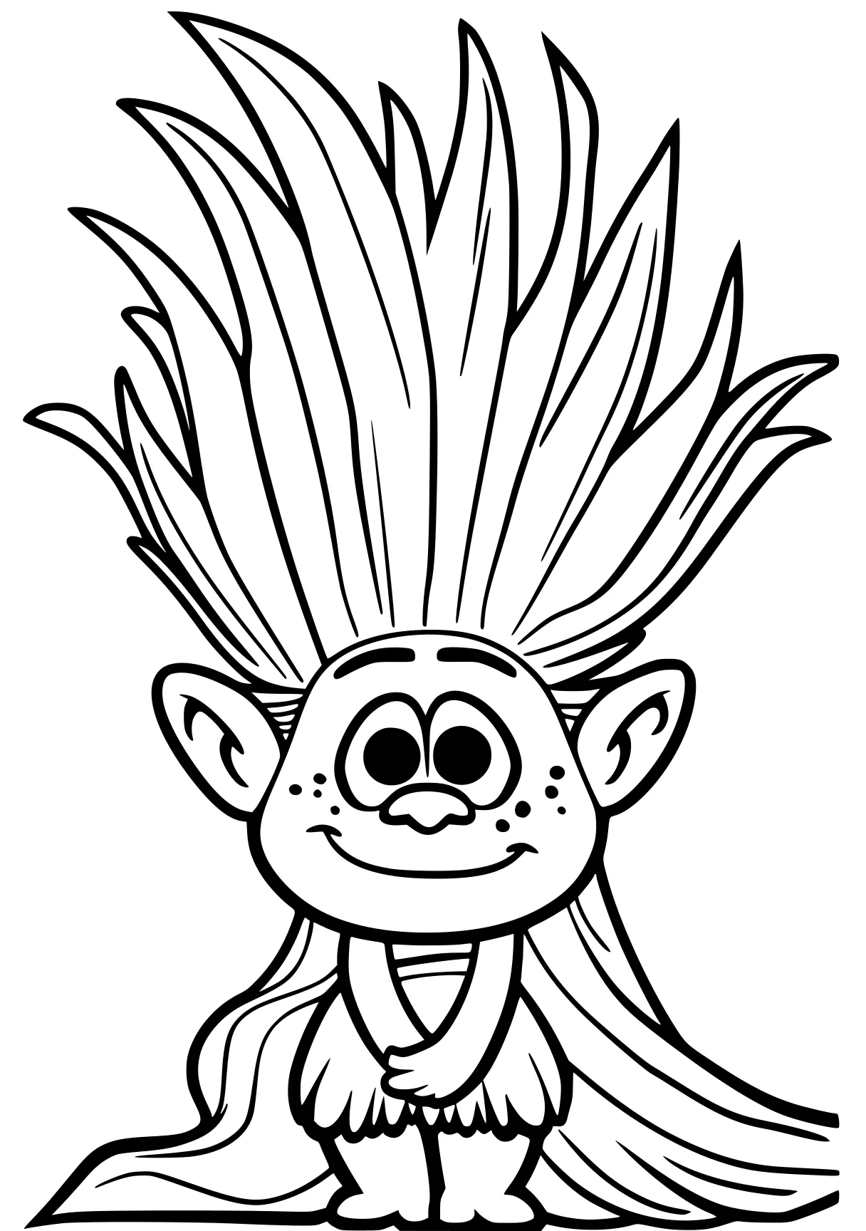 trolls coloring pages monkey, goku, gogeta, gnome, tanjiro, free page downloads