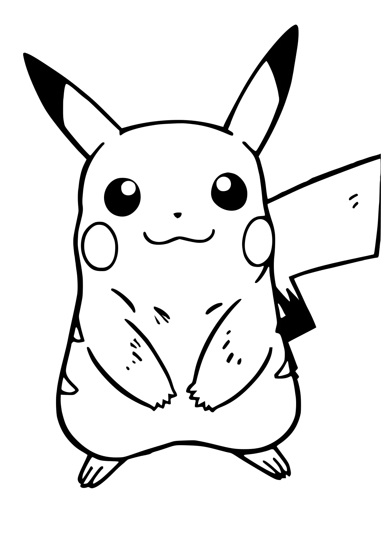 pikachu coloring pages pikachu, eevee, pokemon, squirtle, jigglypuff, free page downloads