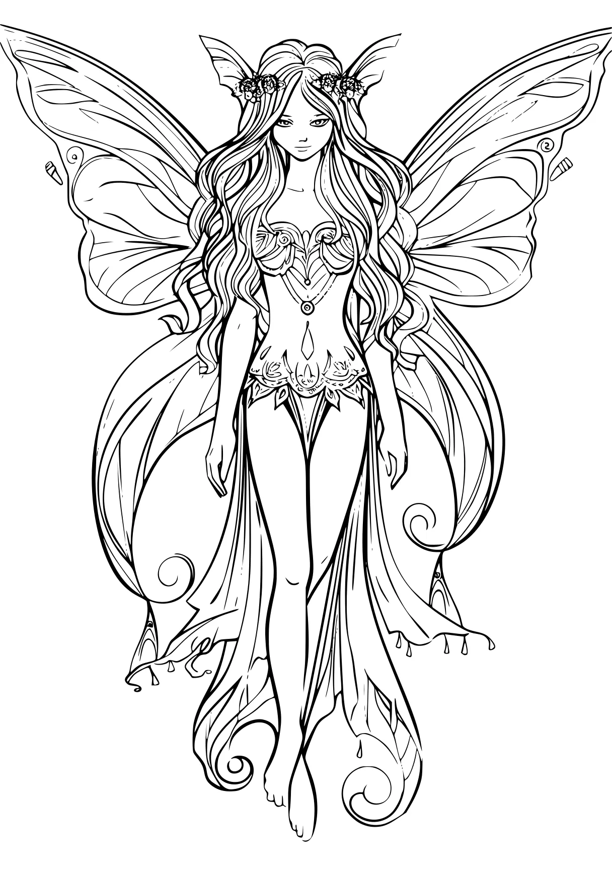 fairy coloring sheets fairy, butterfly, fluttershy, wings, winx, free page downloads