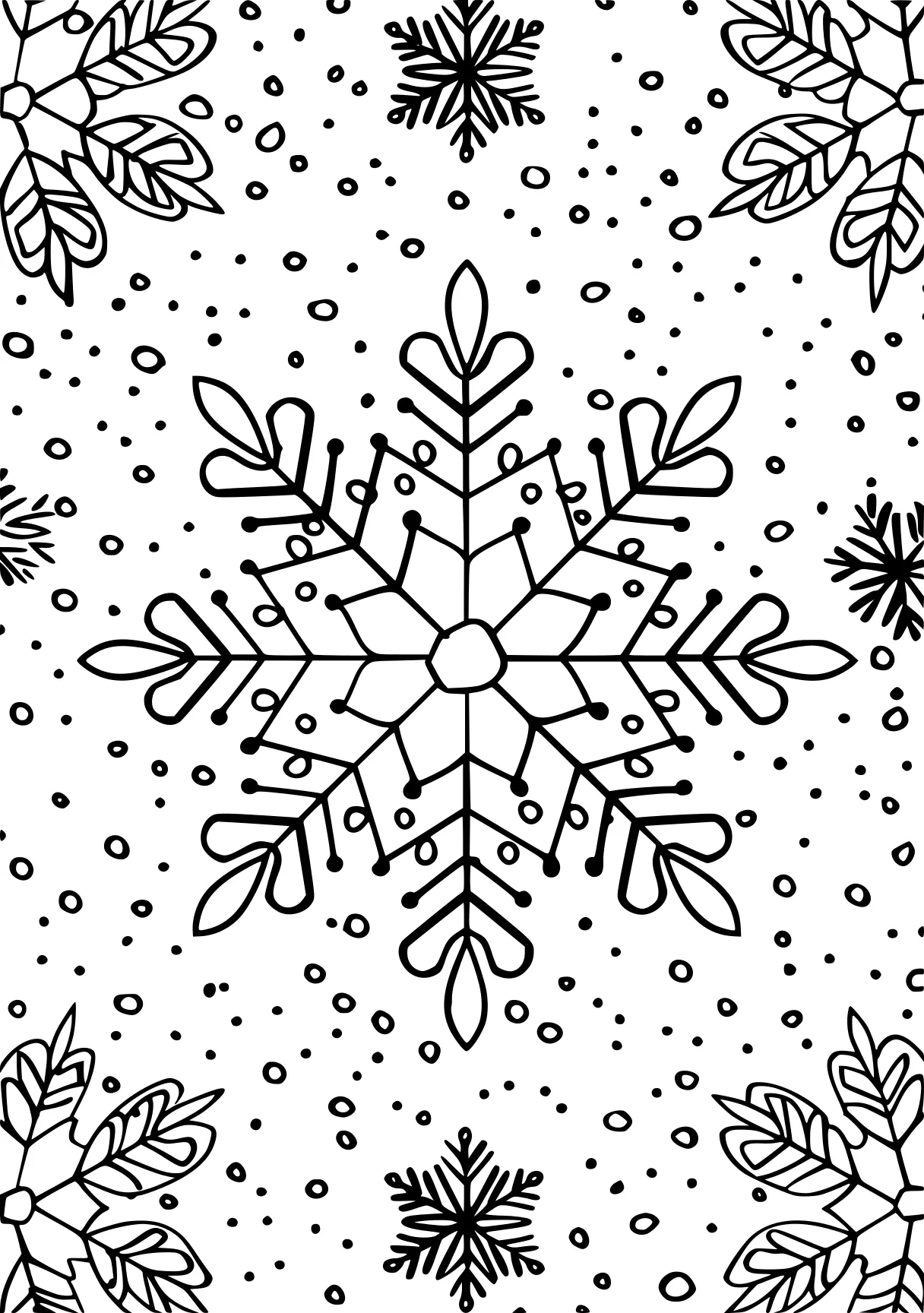 snowflakes coloring pages snowflakes, zentangle, snow, free page downloads