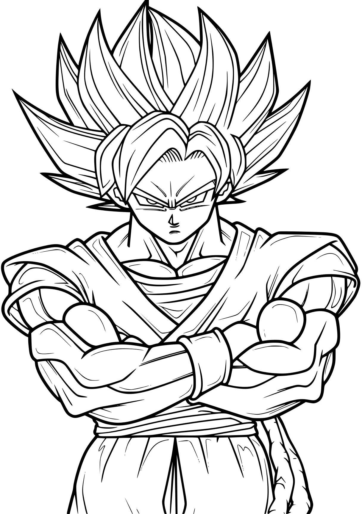 goku coloring sheets gogeta, goku, broly, vegeta, vegito, free page downloads