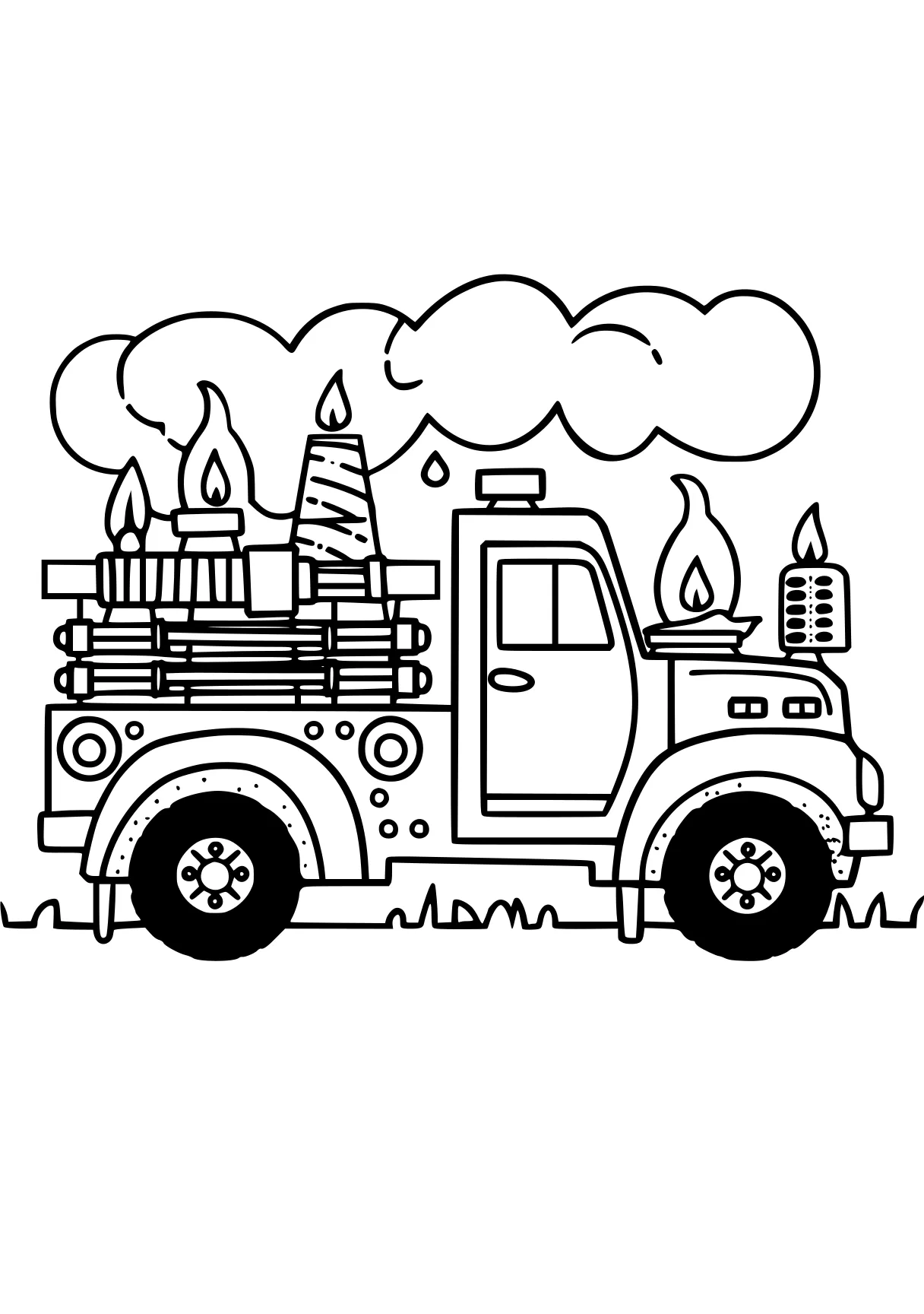 fire engine colouring pages firefighter, fireman, truck, ambulance, free coloring page downloads