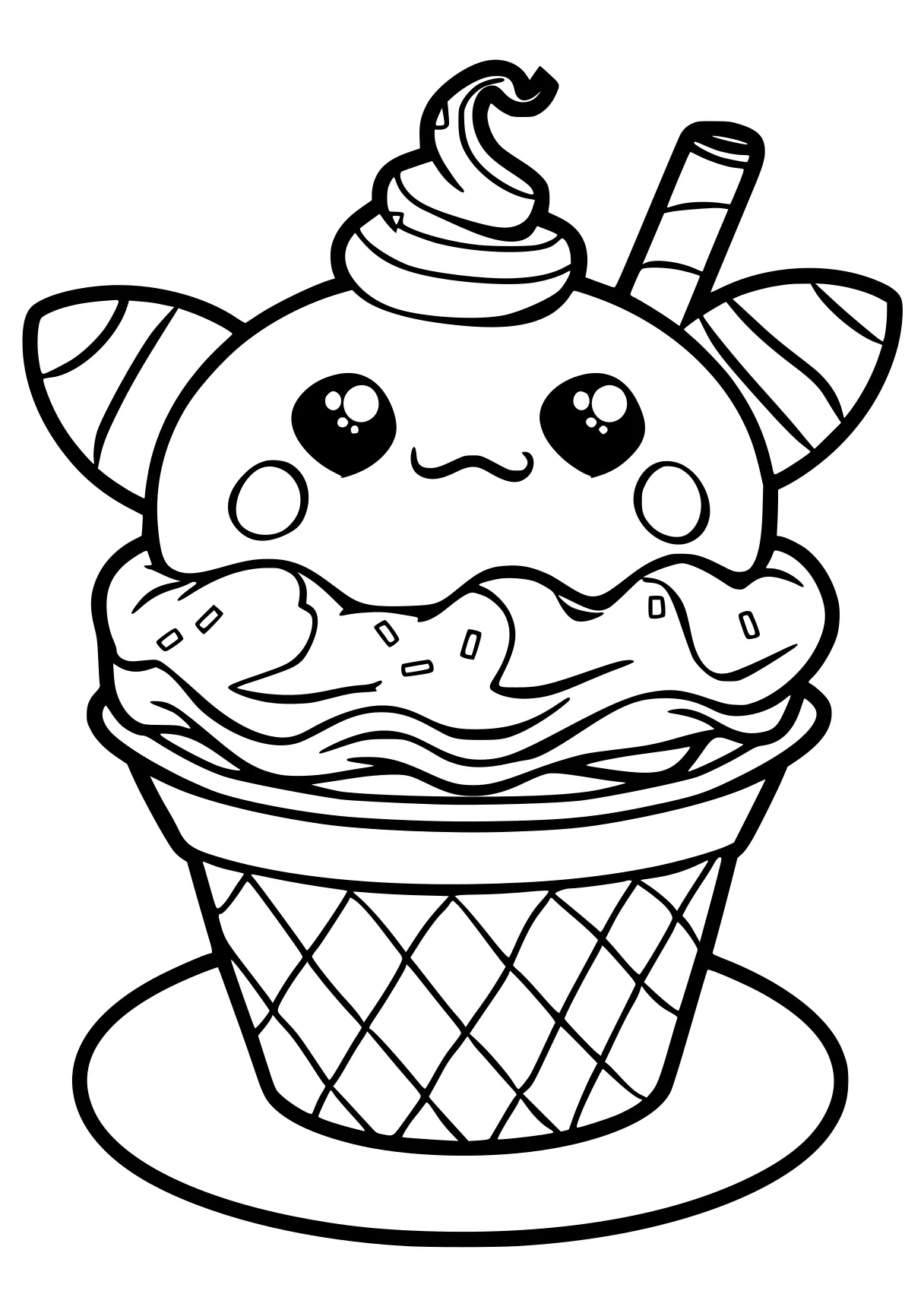 cinnamoroll coloring pages cupcake, cinnamoroll, bulbasaur, molang, squirtle, free page downloads