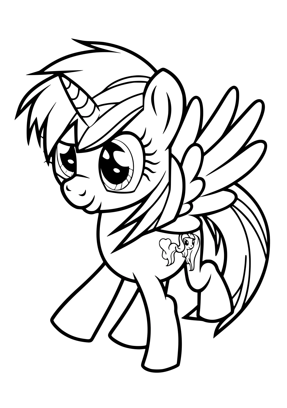 coloring pages my little pony applejack, mlp, fluttershy, alicorn, pony, free page downloads