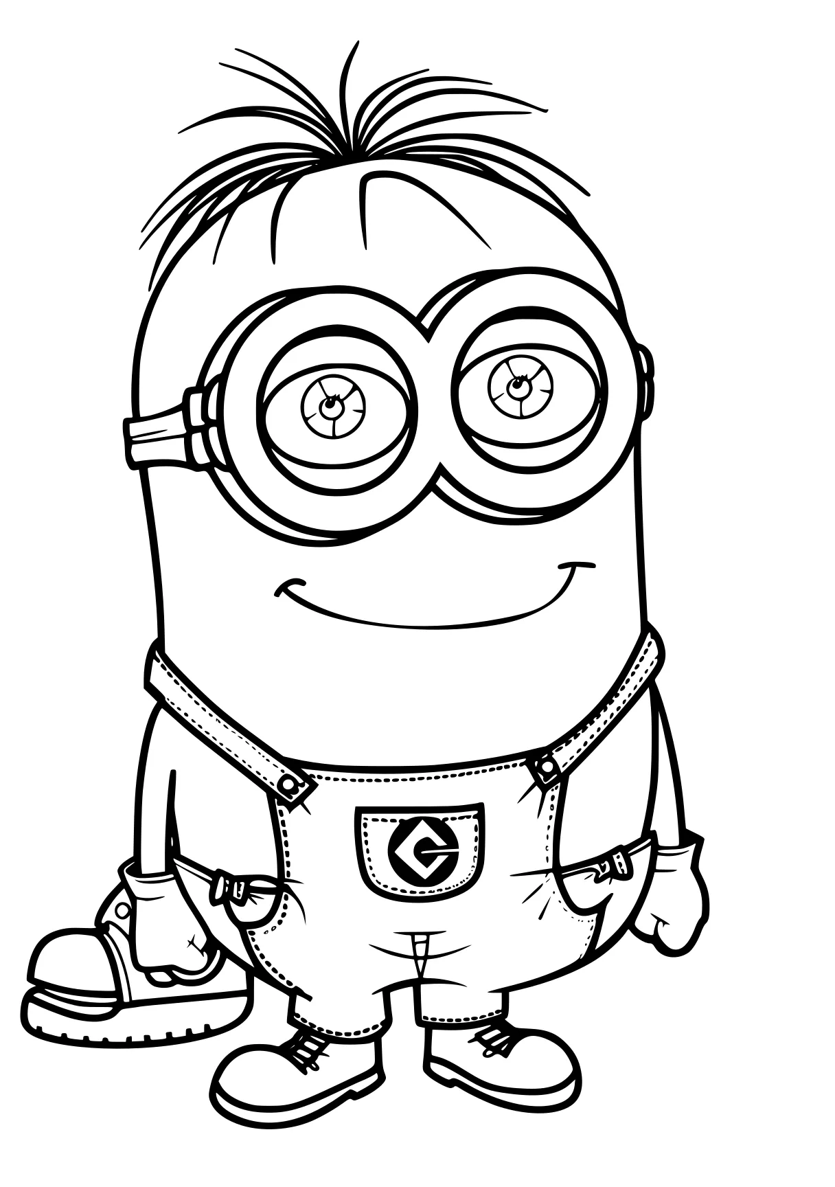 wednesday coloring page minion, minions, doraemon, morty, mini, free downloads