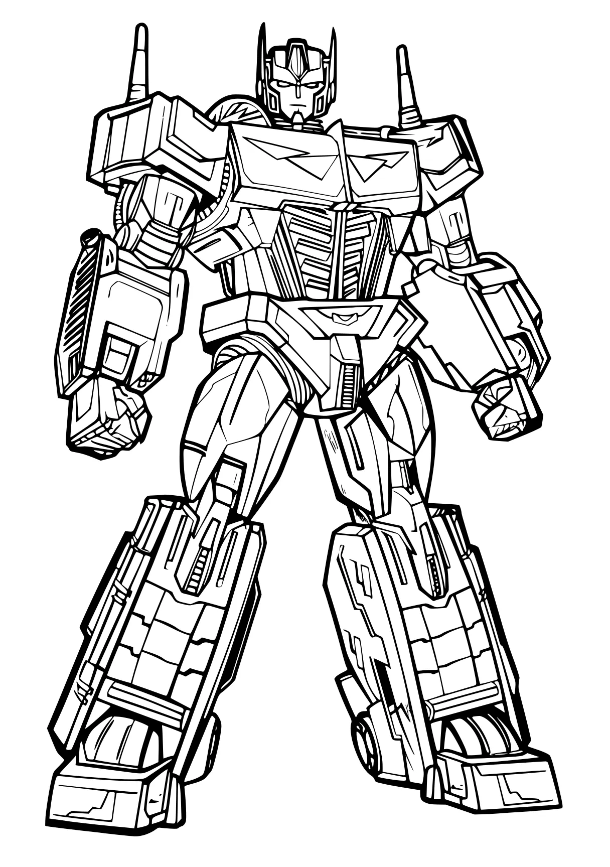 transformer coloring page optimus, megatron, transformer, transformers, gundam, free downloads