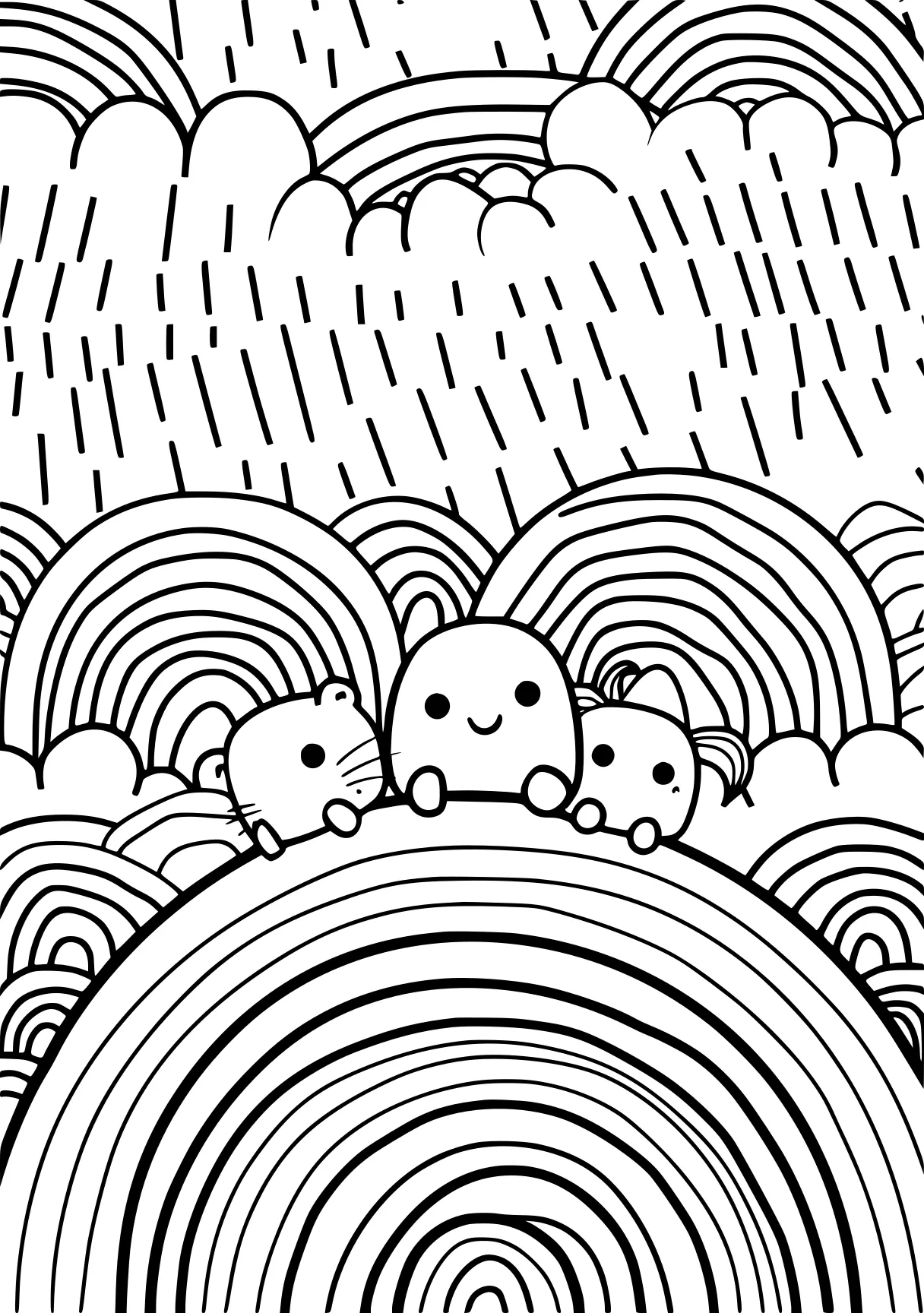 rainbow friends colouring pages molang, lemmings, sanrio, free coloring page downloads