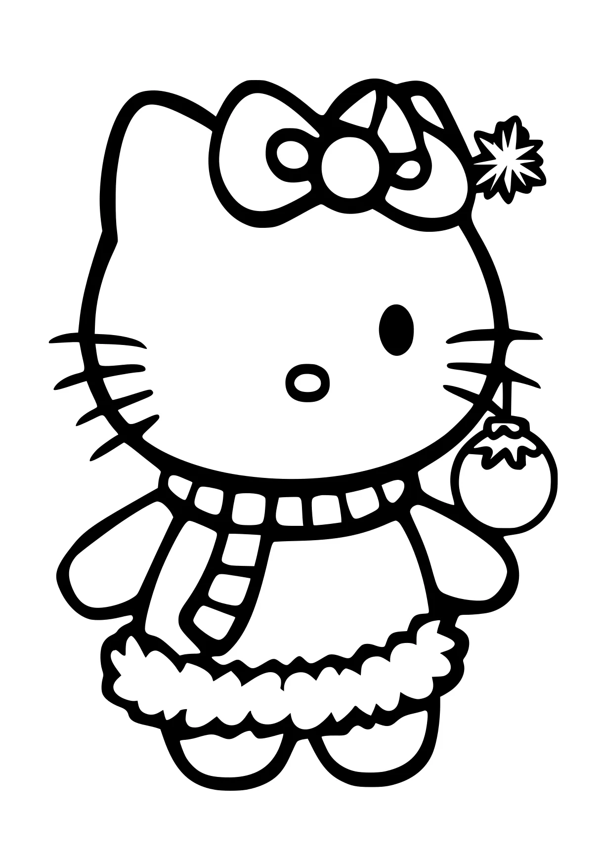 hello kitty pictures to color sanrio, kitty, cinnamoroll, winnie, free coloring page downloads