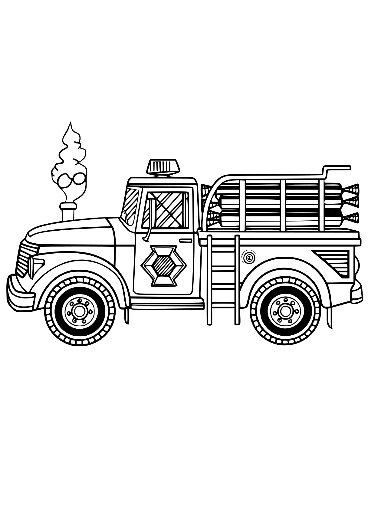 fire engine colouring pages ambulance, firefighter, truck, vehicle, ranger, free coloring page downloads