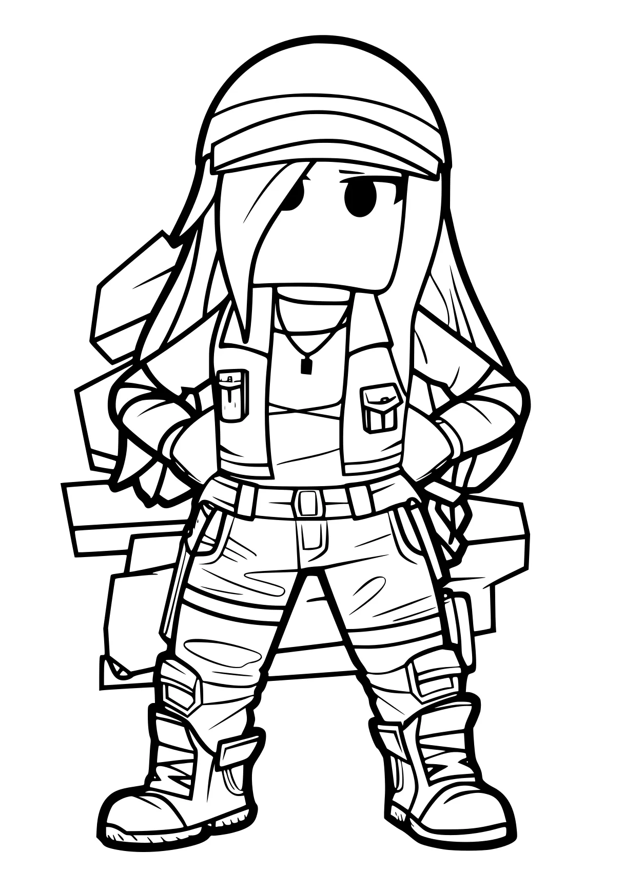 roblox coloring pages soldier, ranger, chainsaw, firefighter, trooper, free page downloads