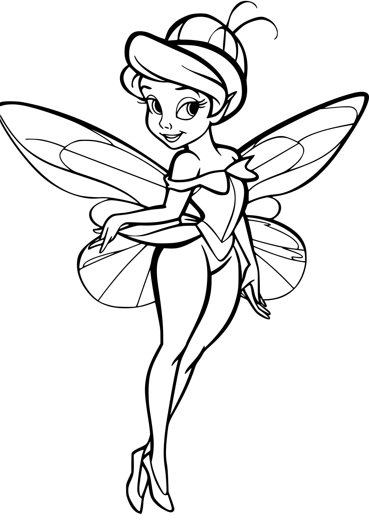 tinker bell coloring pages fairy, winx, tiana, betty, butterfly, free page downloads