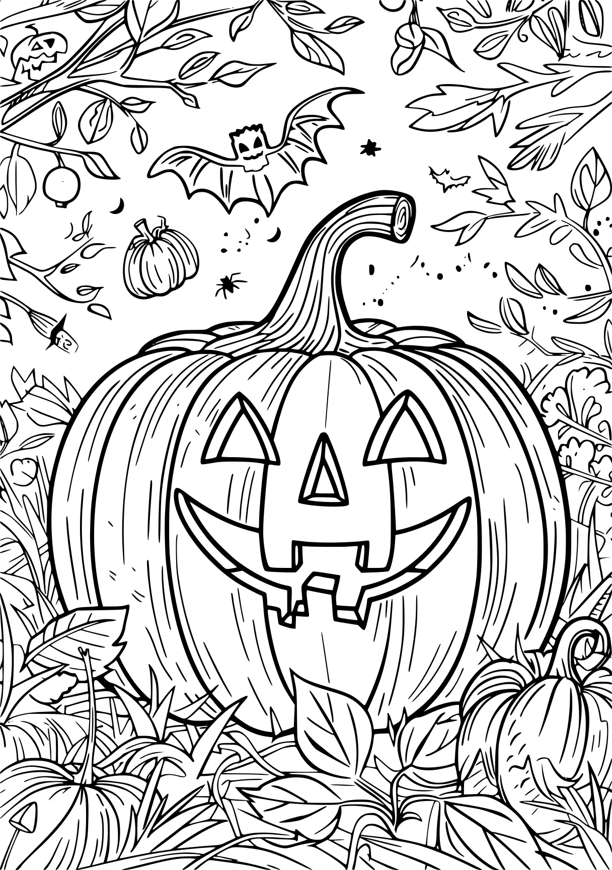 coloring pages for adults halloween, pumpkin, halloween, october, free page downloads