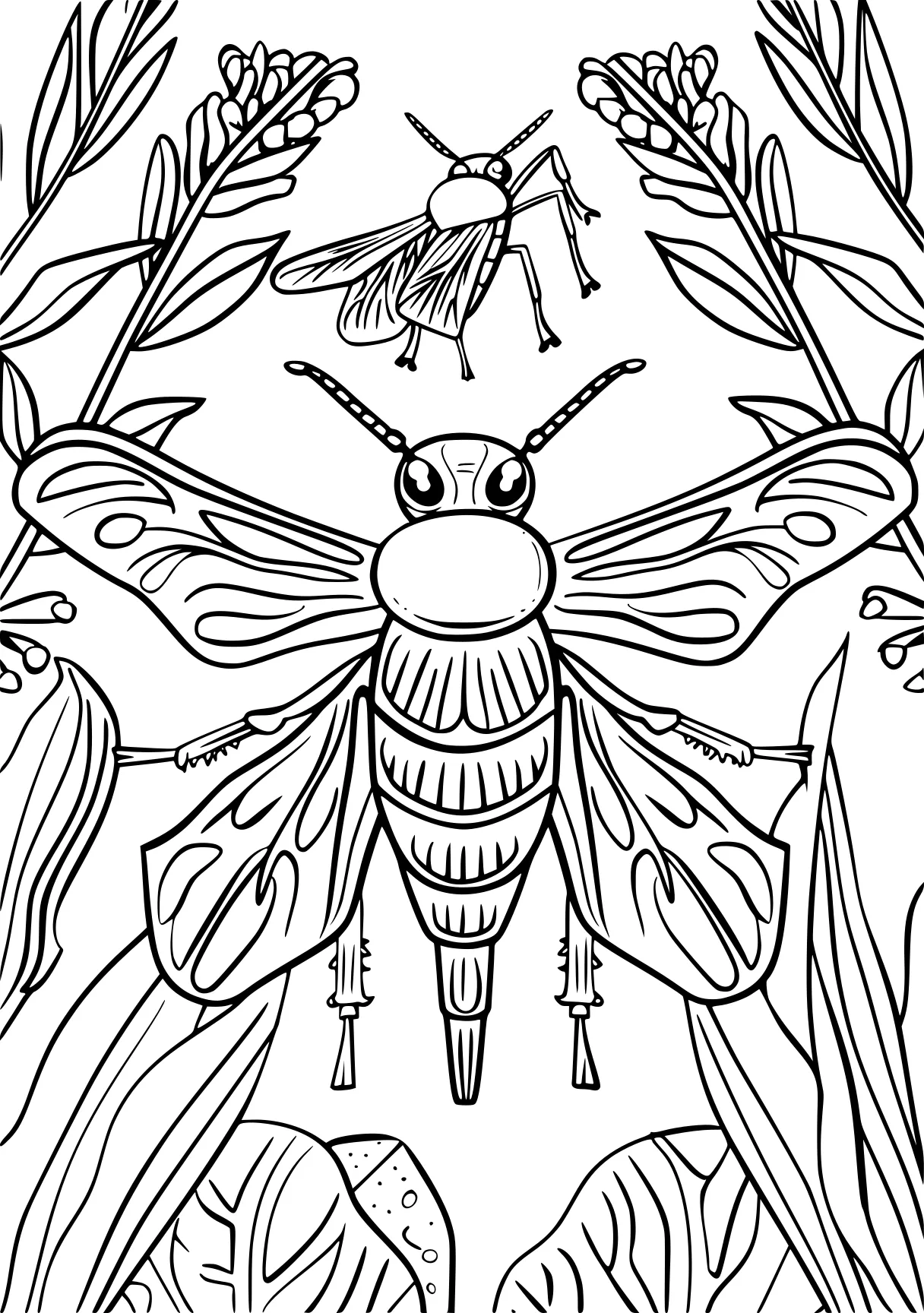 insect coloring pages insects, insect, bee, free page downloads