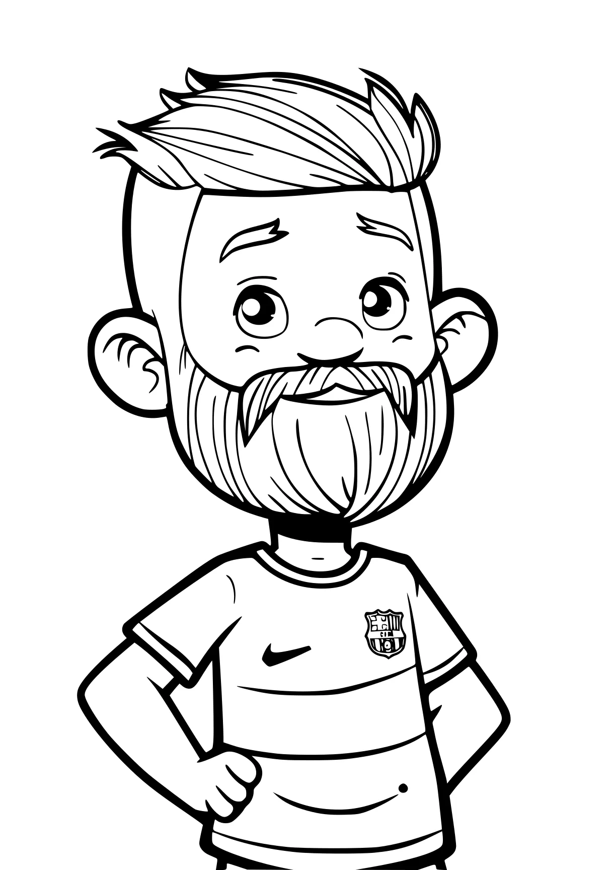 messi coloring page messi, cartoon, ronaldo, soccer, illustrator, free downloads