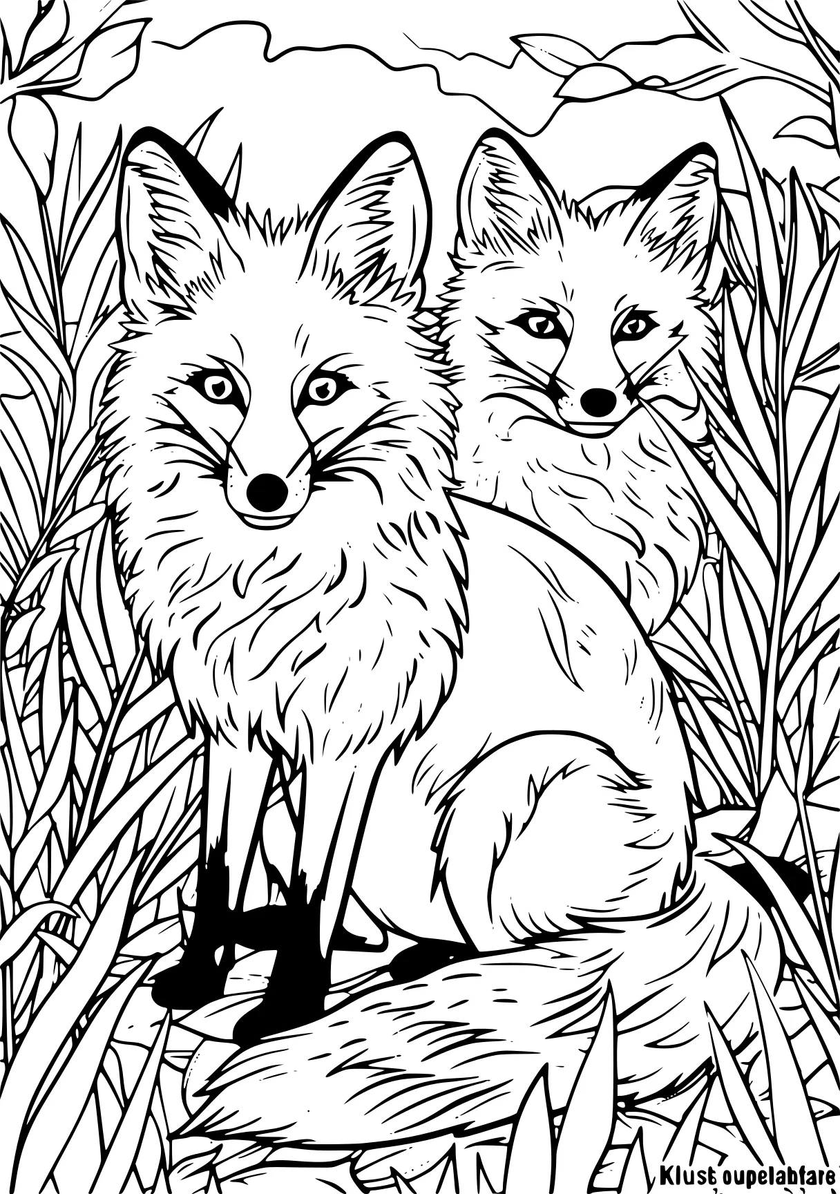 foxes coloring pages foxes, fox, aristocats, tails, free page downloads