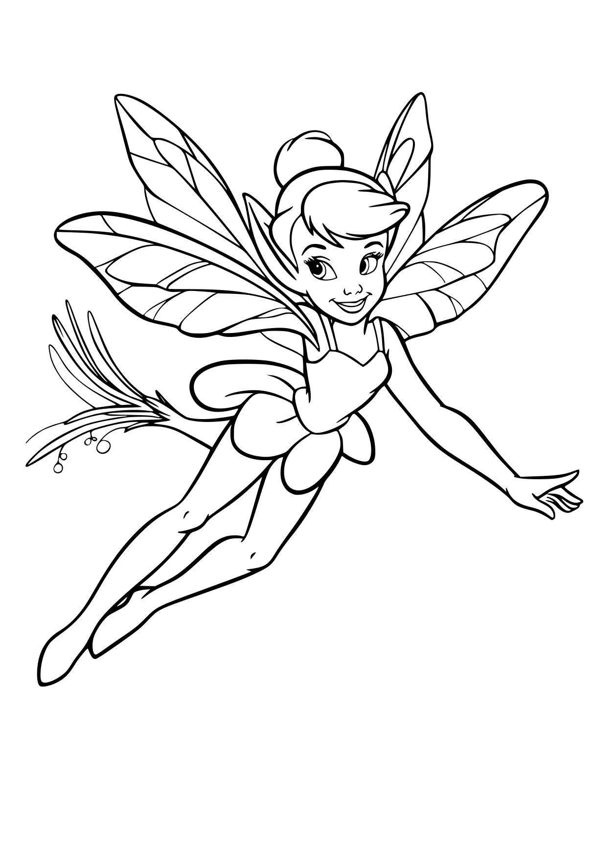 tinker bell coloring pages fairy, winx, butterfly, bee, wings, free page downloads