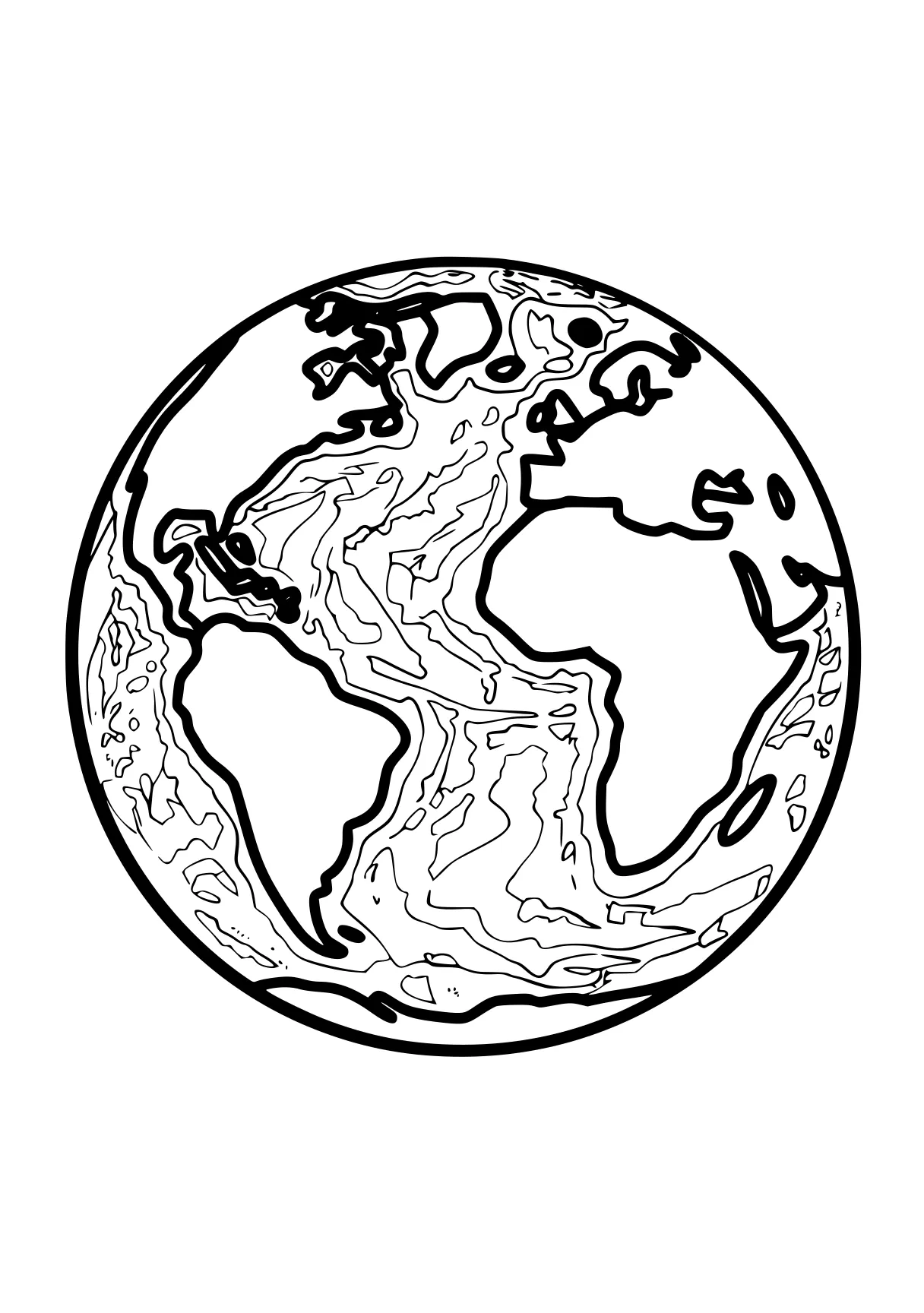 earth coloring page globe, earth, world, lunar, avatar, free downloads