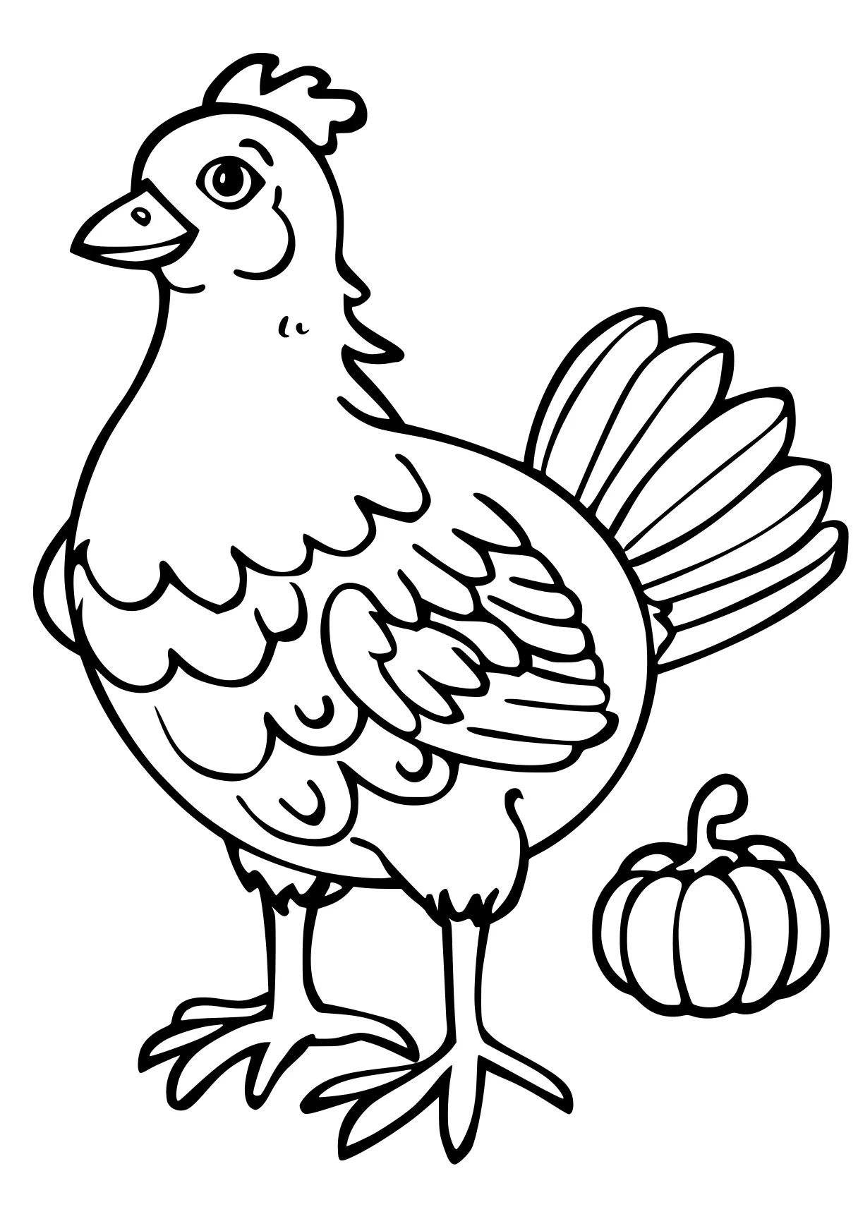 thanksgiving coloring pages rooster, chick, thanksgiving, free page downloads