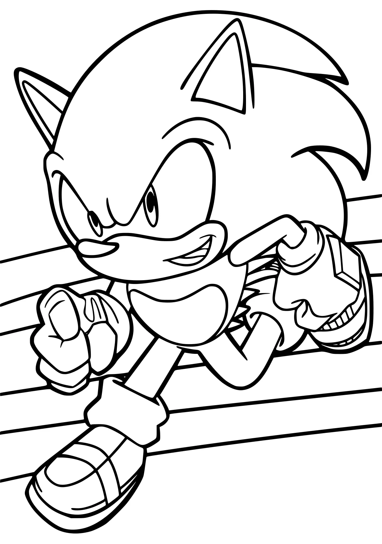 sonic coloring sheet knuckles, sonic, tails, hedgehog, coloring, free page downloads