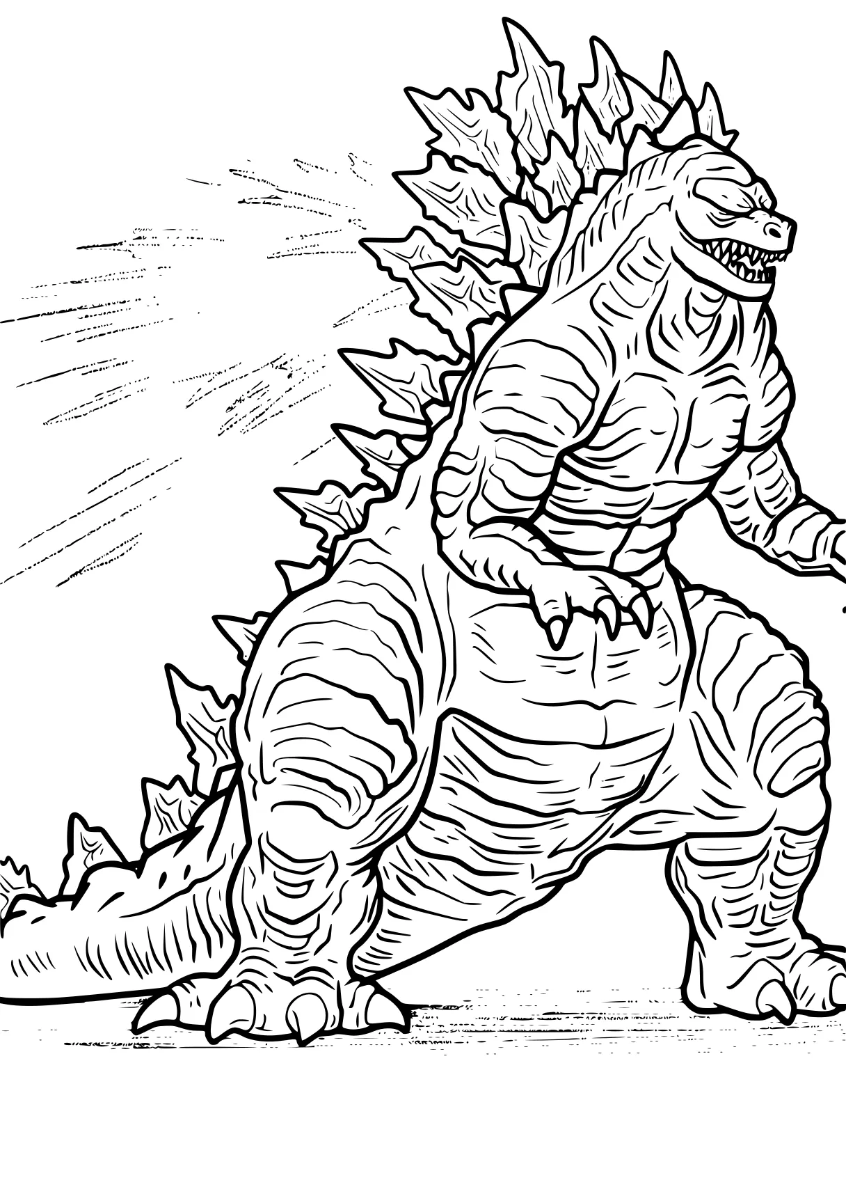 godzilla coloring pages godzilla, mechagodzilla, tyrannosaurus, trex, t-rex, free page downloads