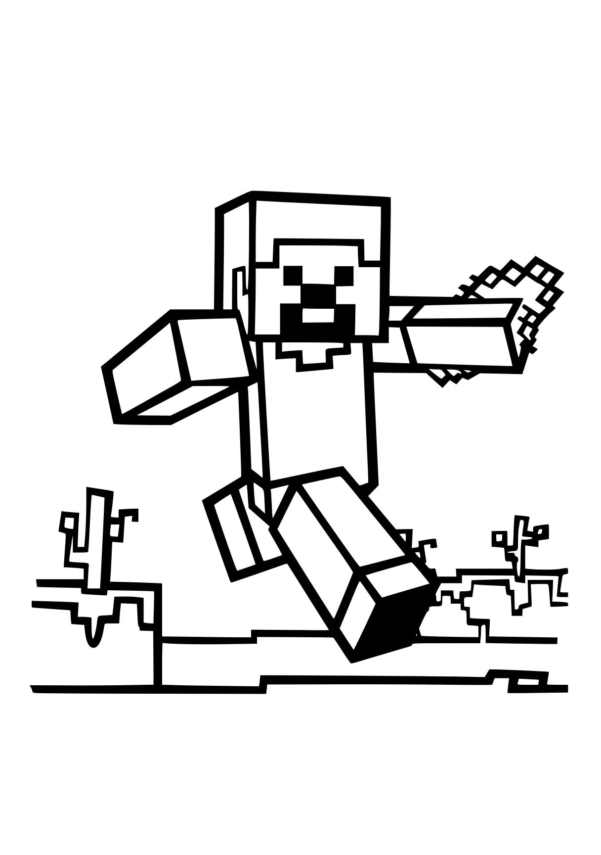 minecraft coloring pages minecraft, alphablocks, ender, zomboss, creeper, free page downloads