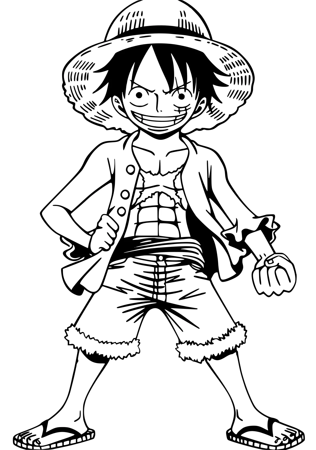 one piece coloring pages luffy, deku, curry, mha, basketball, free page downloads