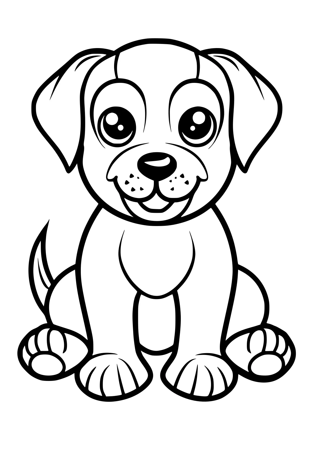 puppy coloring sheet puppy, retriever, bulldog, dog, clifford, free page downloads