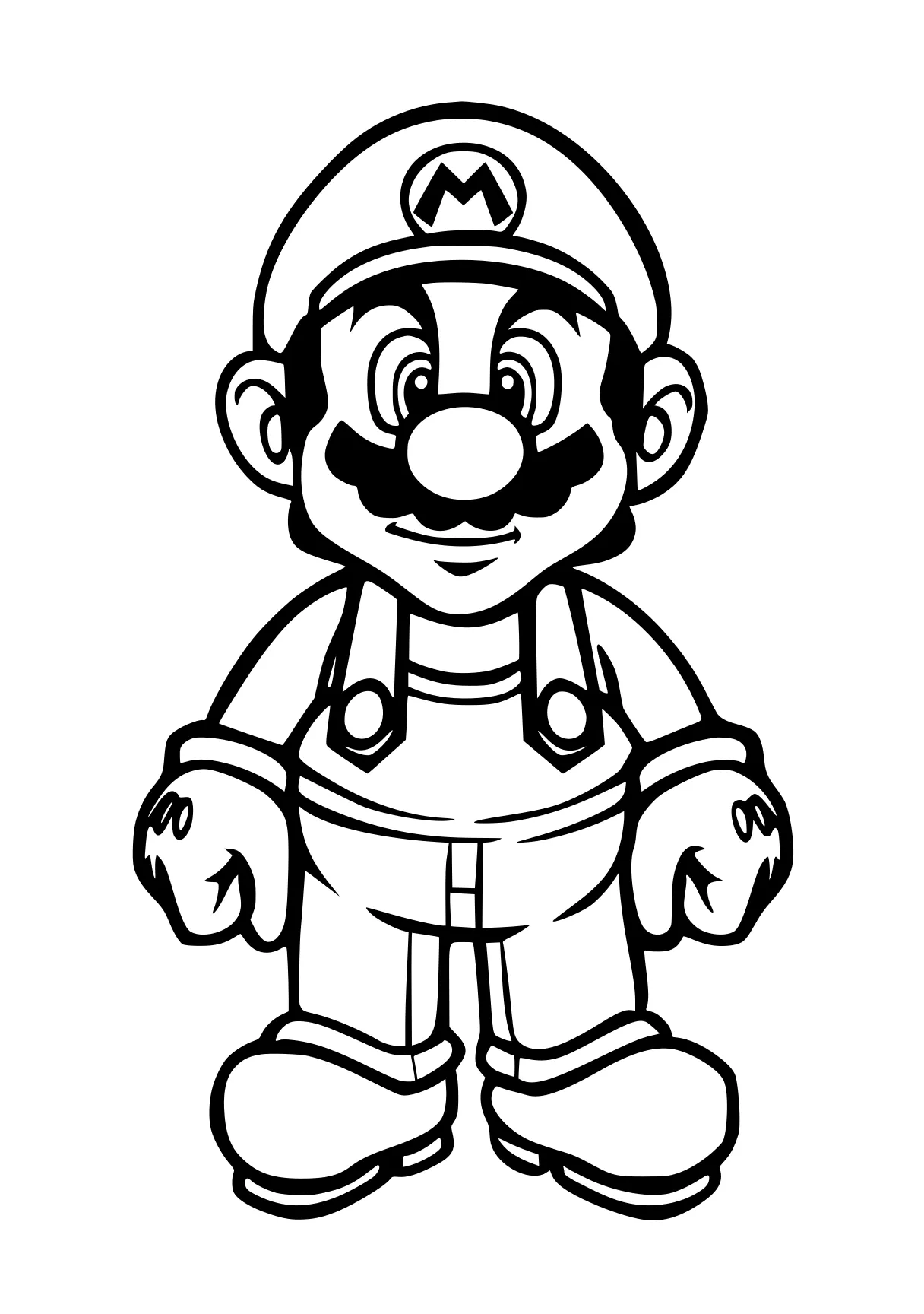 luigi coloring pages mario, luigi, toad, pocoyo, nintendo, free page downloads