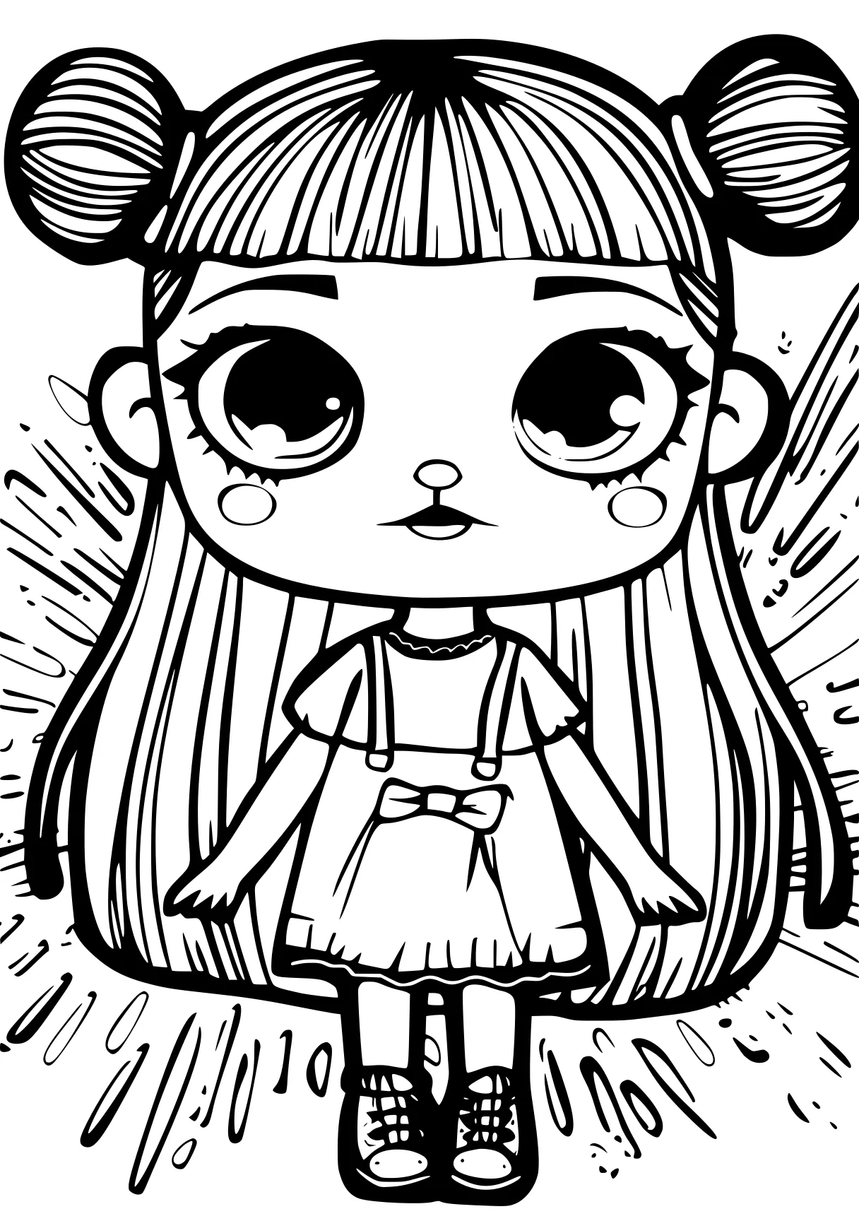 lol color pages poppy, chibi, cinnamoroll, kuromi, manga, free coloring page downloads