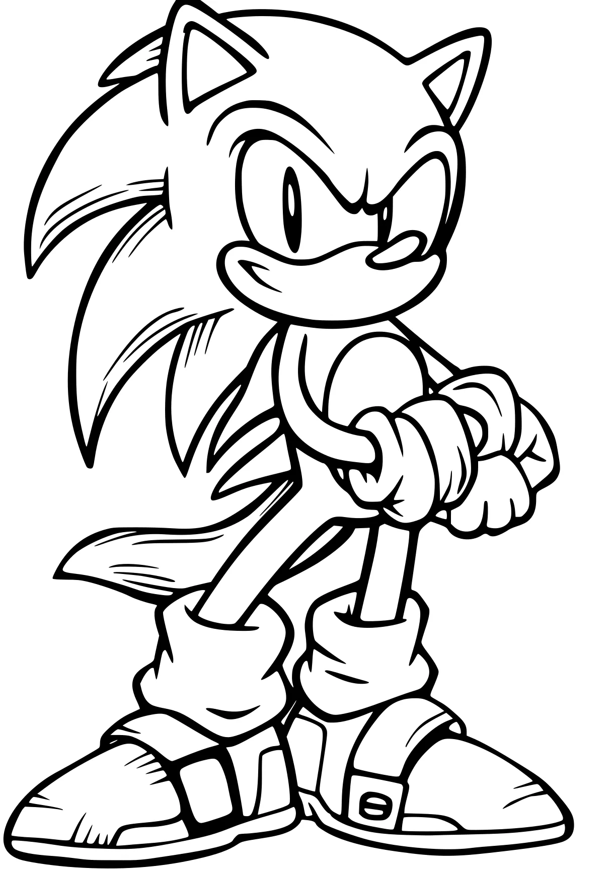 sonic coloring pages sonic, knuckles, tails, hedgehog, blaze, free page downloads