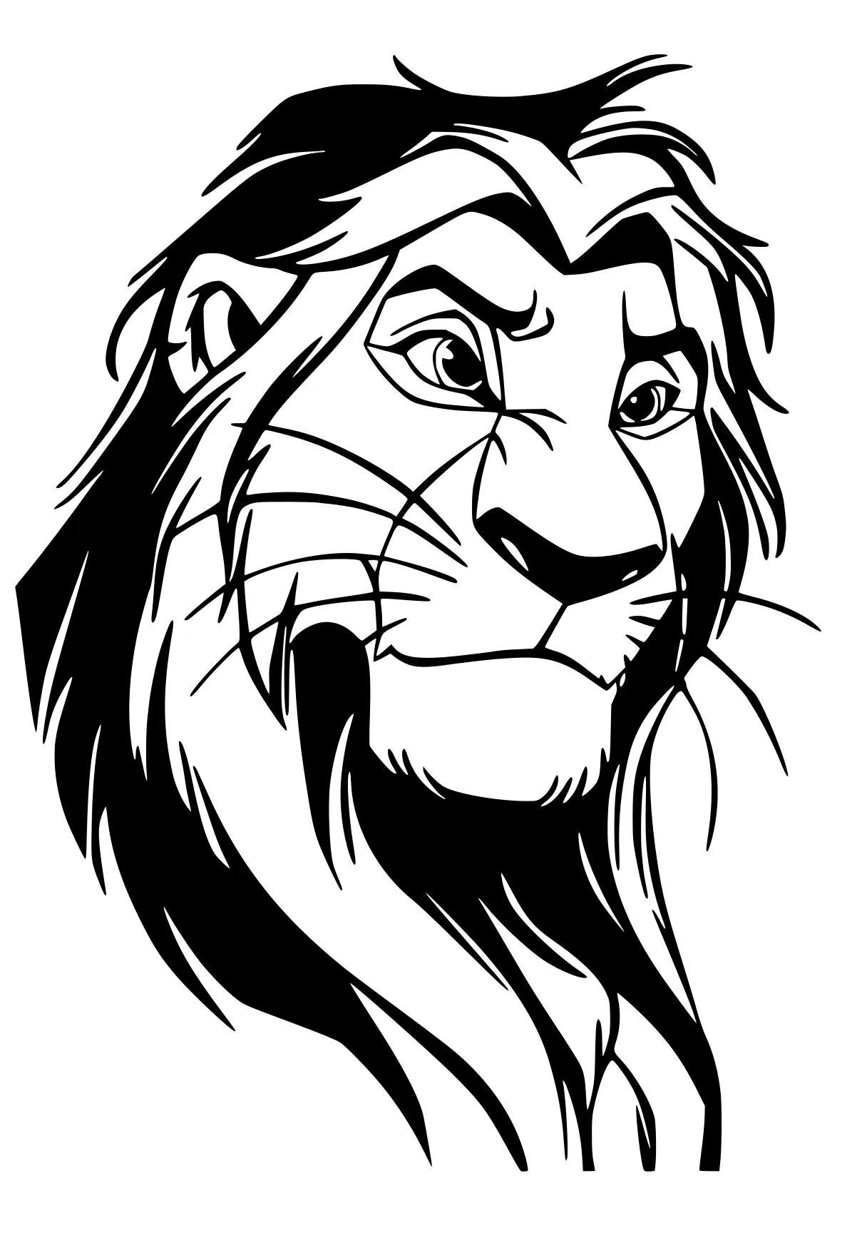 lion king coloring pages lion, lions, simba, tiger, illustrator, free page downloads