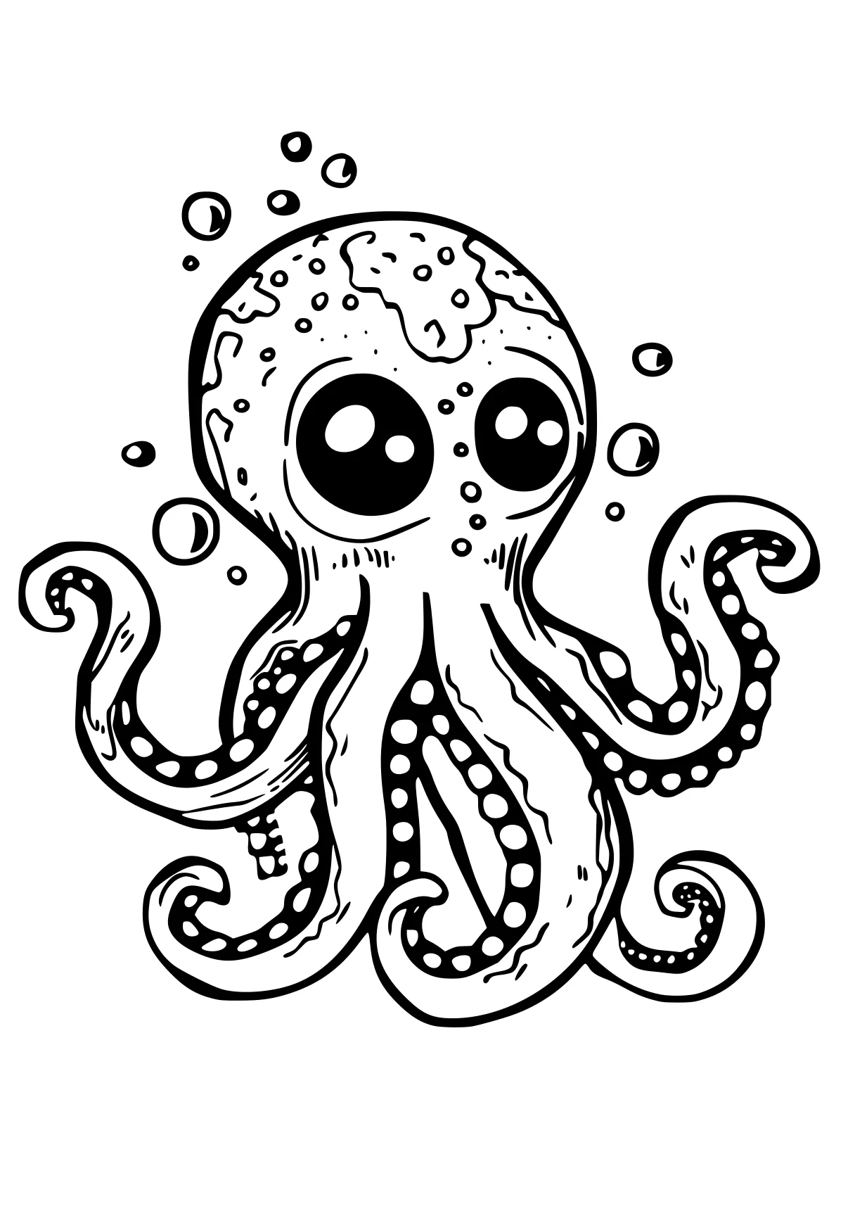 sea creature coloring page octopus, patrol, splatoon, wall, goo, free downloads