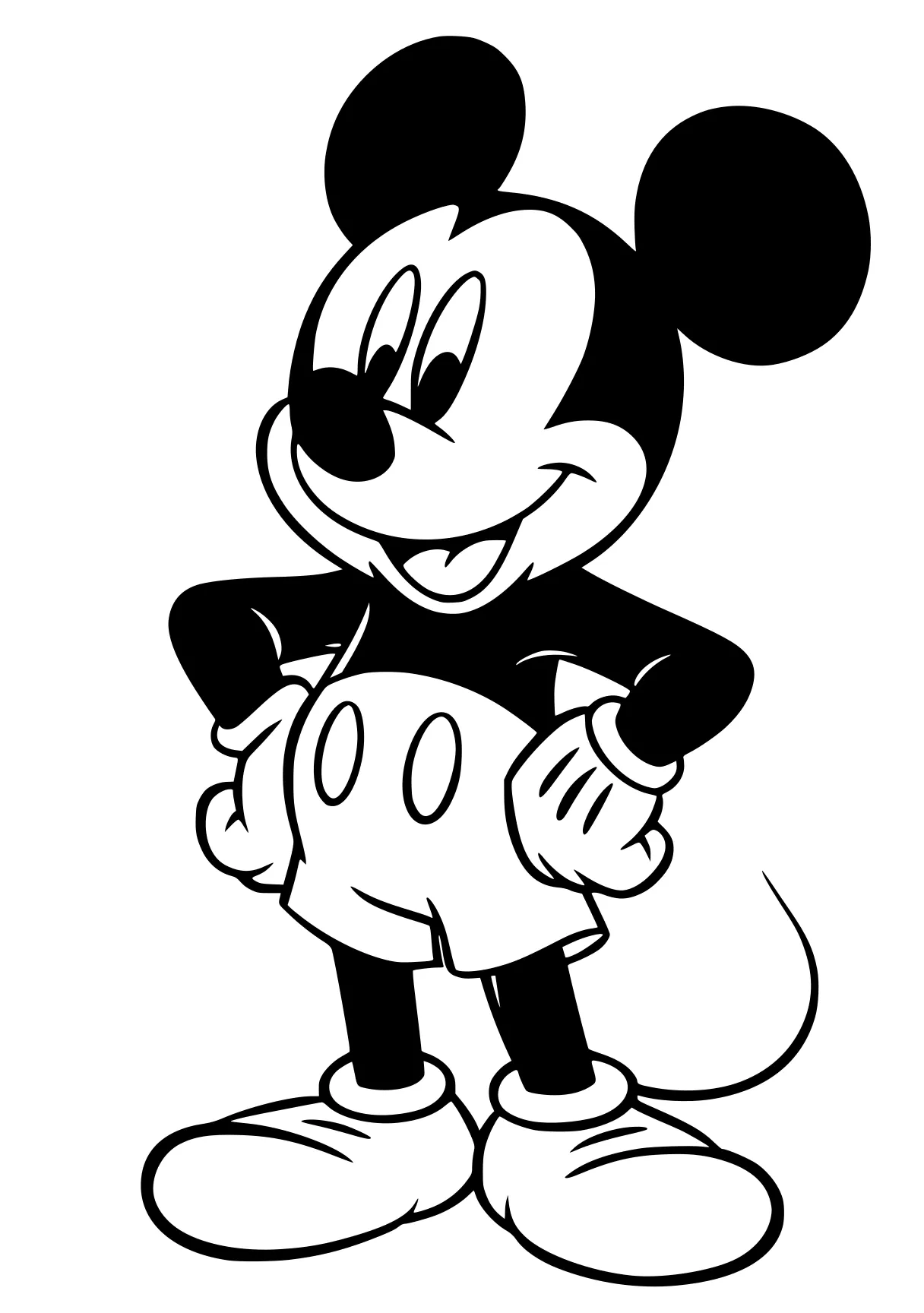 free coloring pages pdf format mickey, mouse, minnie, disney, goofy, page downloads