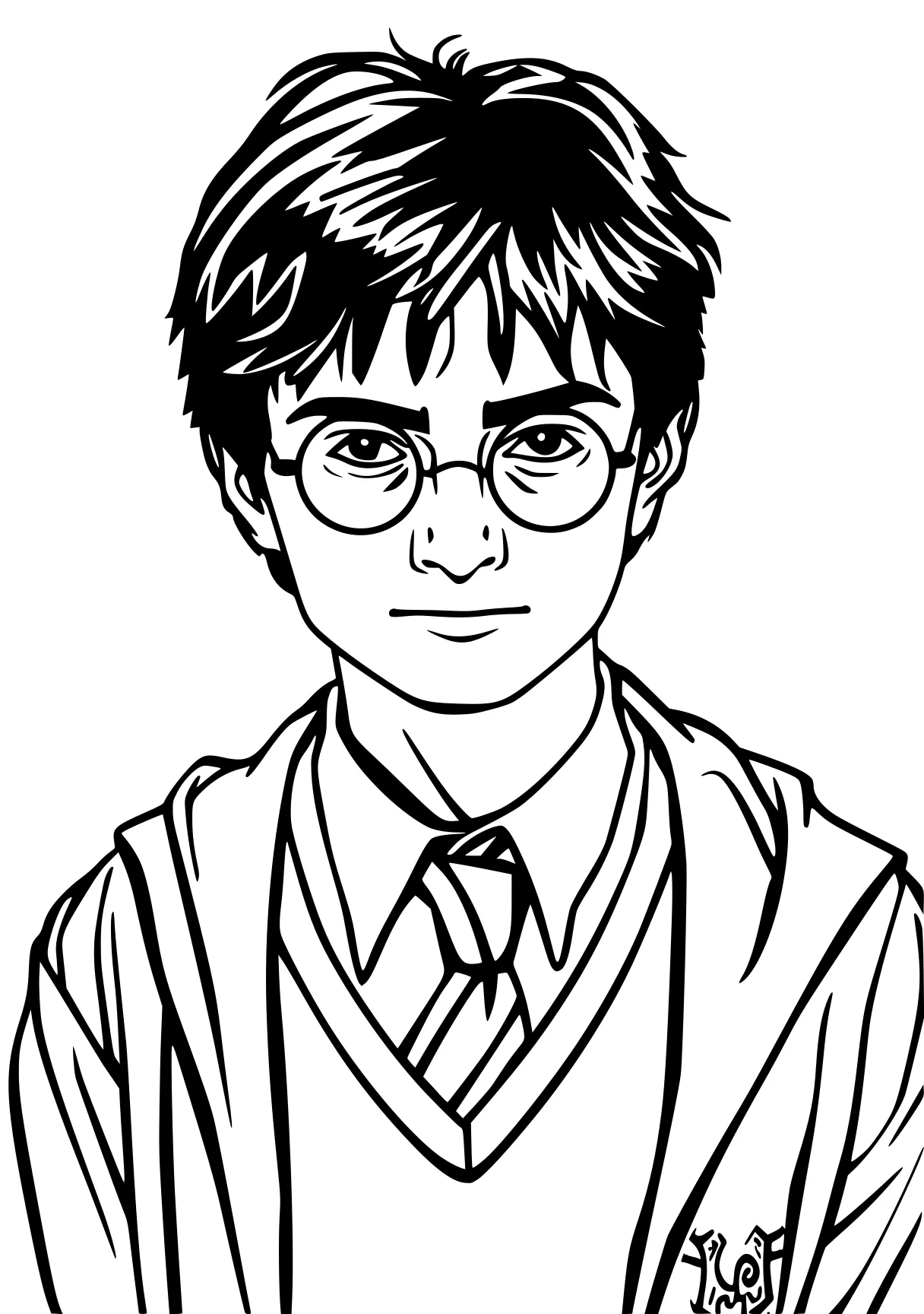 harry potter coloring pages potter, hp, harry, percy, illustrator, free page downloads