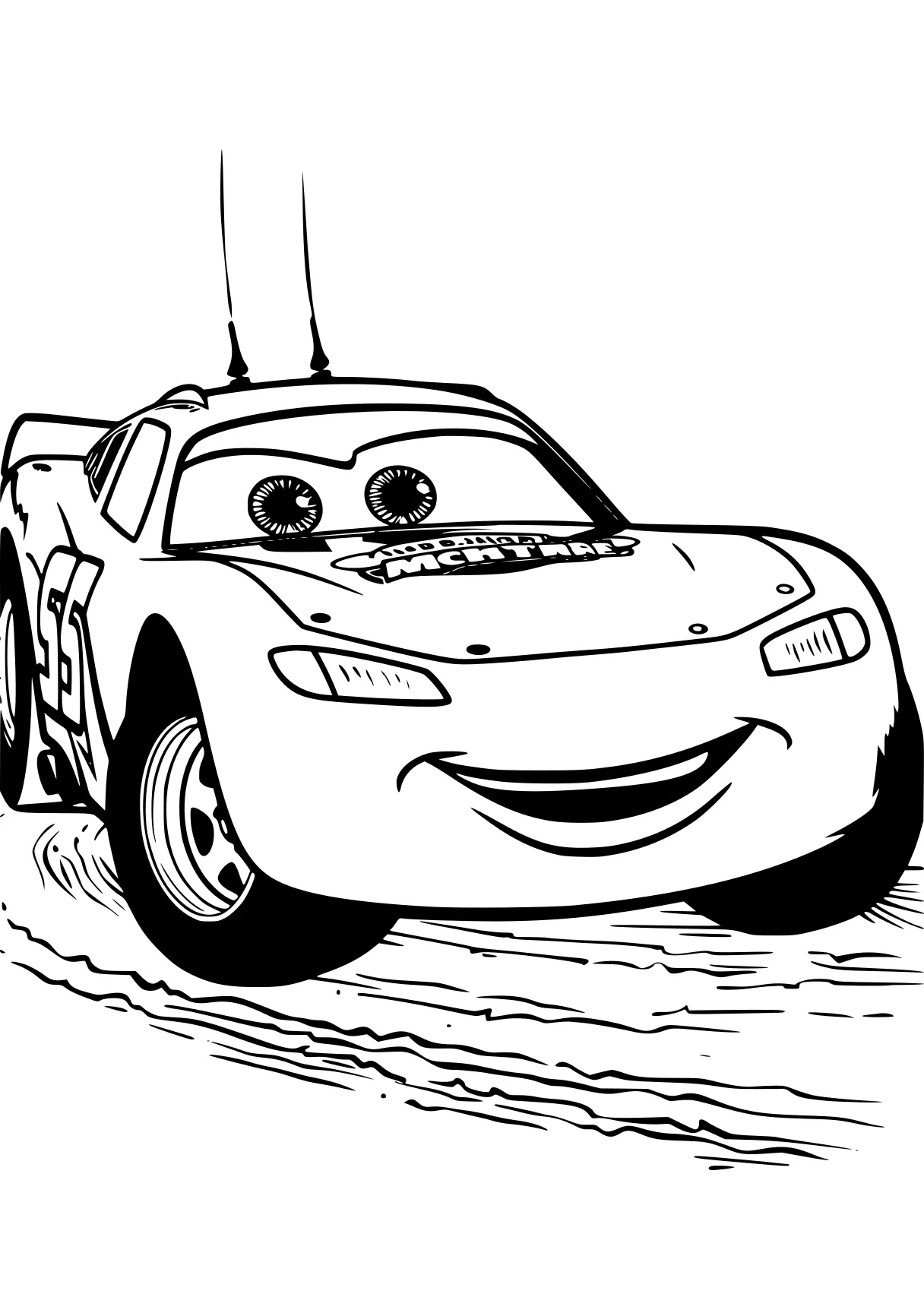 mcqueen coloring page cars, car, mater, vehicle, robocar, free downloads