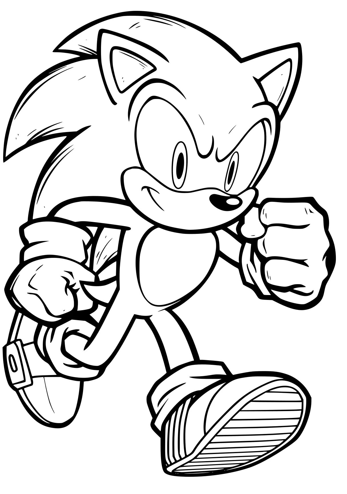 sonic coloring pages sonic, knuckles, tails, hedgehog, pencils, free page downloads