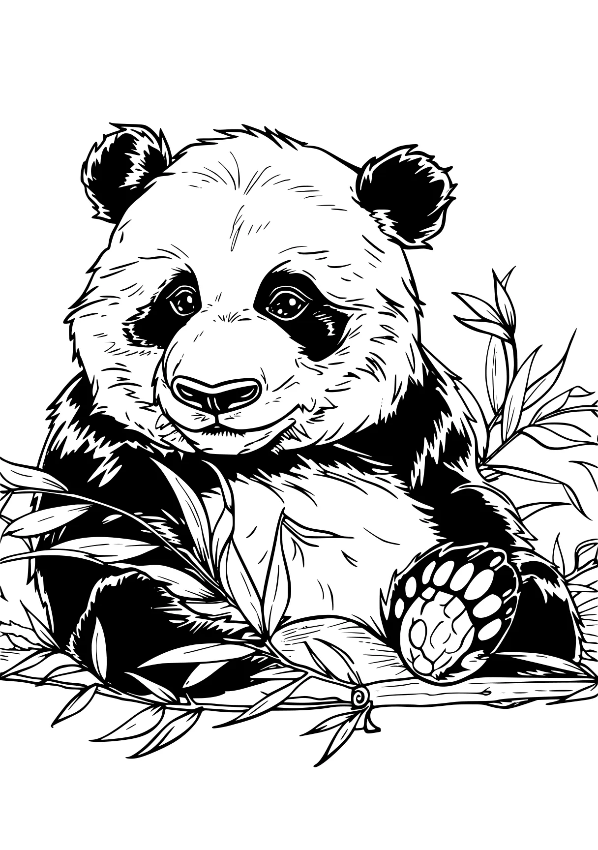 panda coloring sheet panda, bear, raccoon, racoon, kung, free page downloads